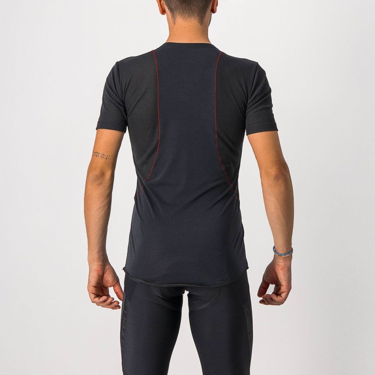 Castelli Prosecco Tech Men's Short Sleeve Base Layer Black