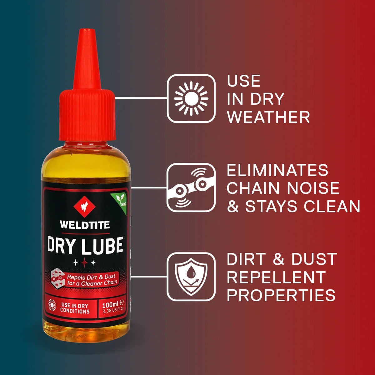 Weldtite Teflon Dry Lube 100mL