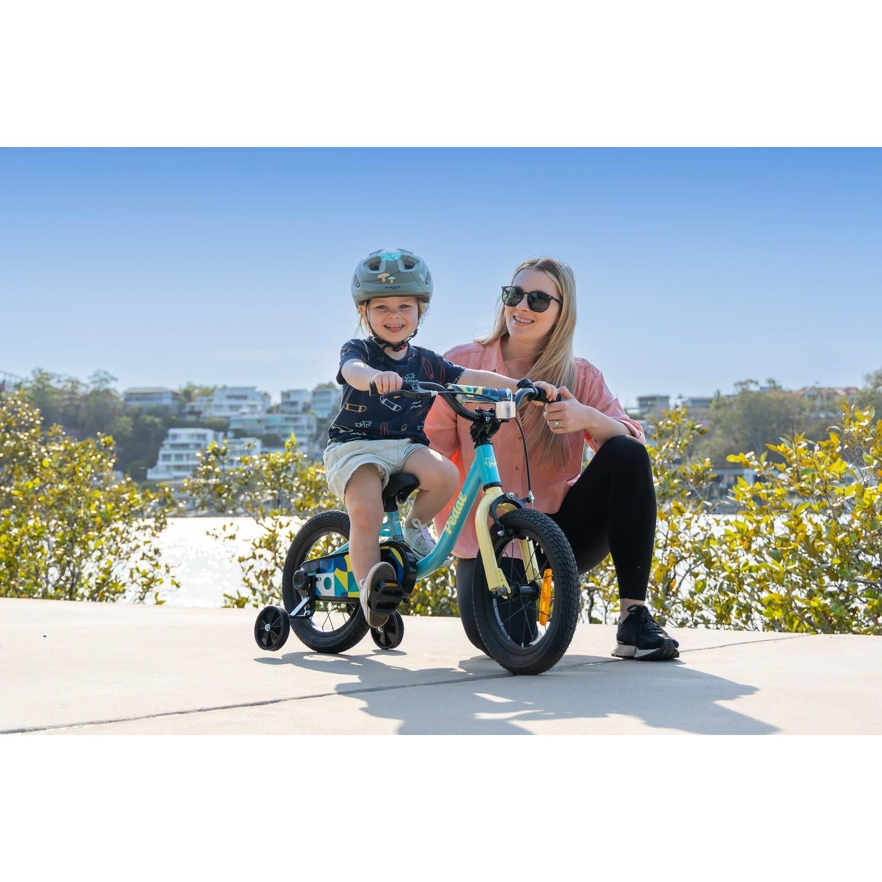 Pedal Bing 14'' Kids Bike Blue/Yellow
