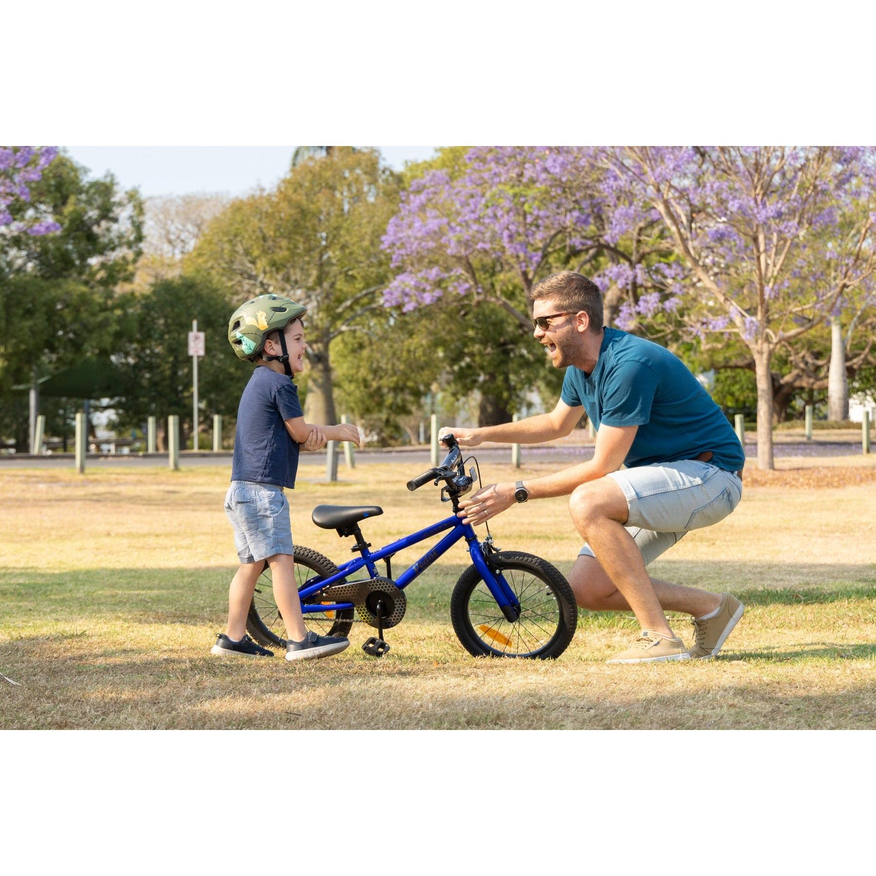 Pedal Buzz 16'' Steel Kids Bike Blue