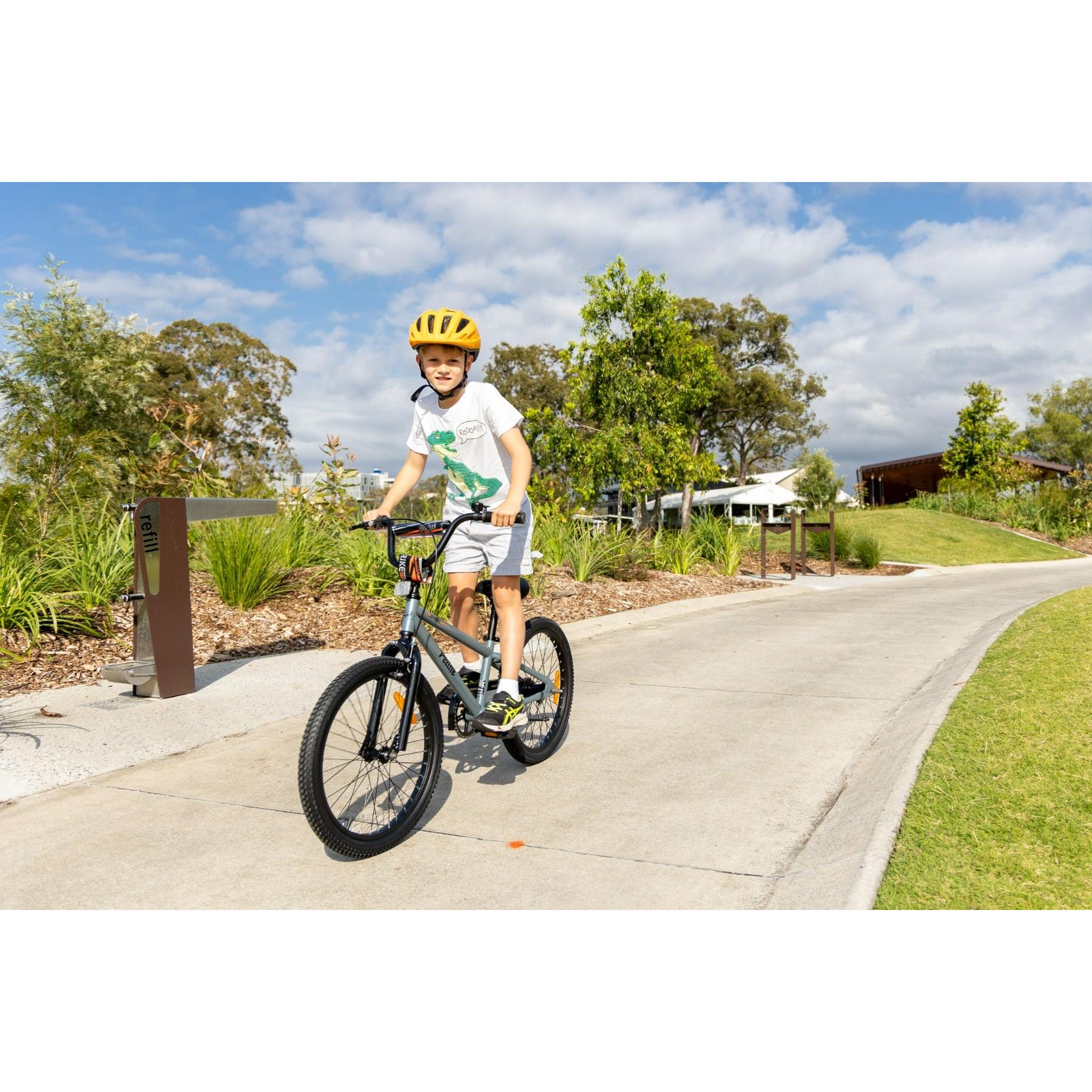 Pedal Strike 20'' Steel Kids Bike Silver