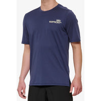 100% Airmatic Short Sleeve Jersey Indigo
