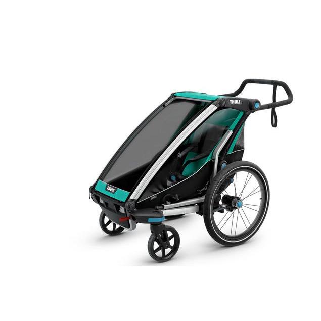 Thule Chariot Lite 1 Child Trailer Blue Grass/Black