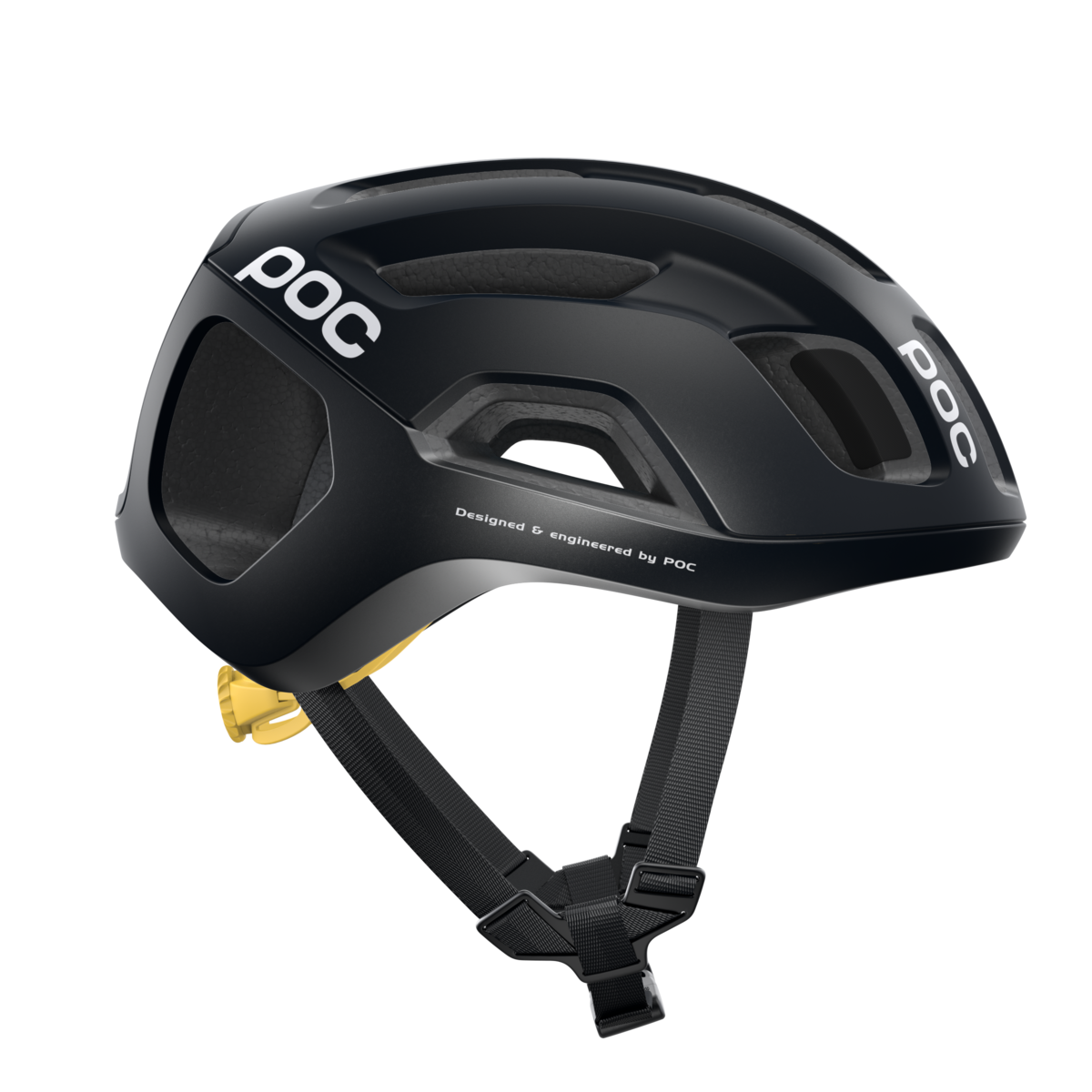 POC Ventral AIR SPIN Helmet Black/Yellow