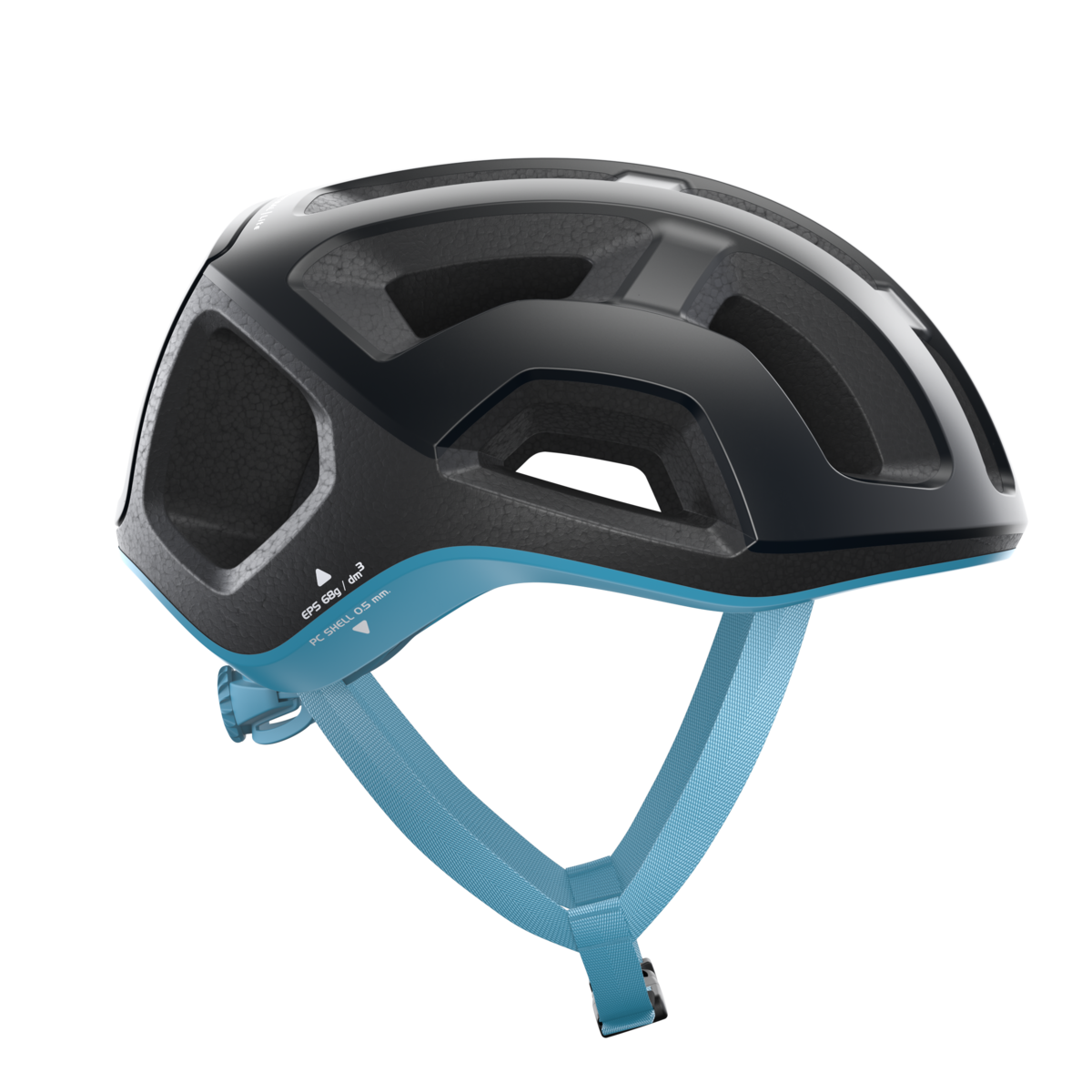 POC Ventral Lite Helmet Black/Basalt Blue
