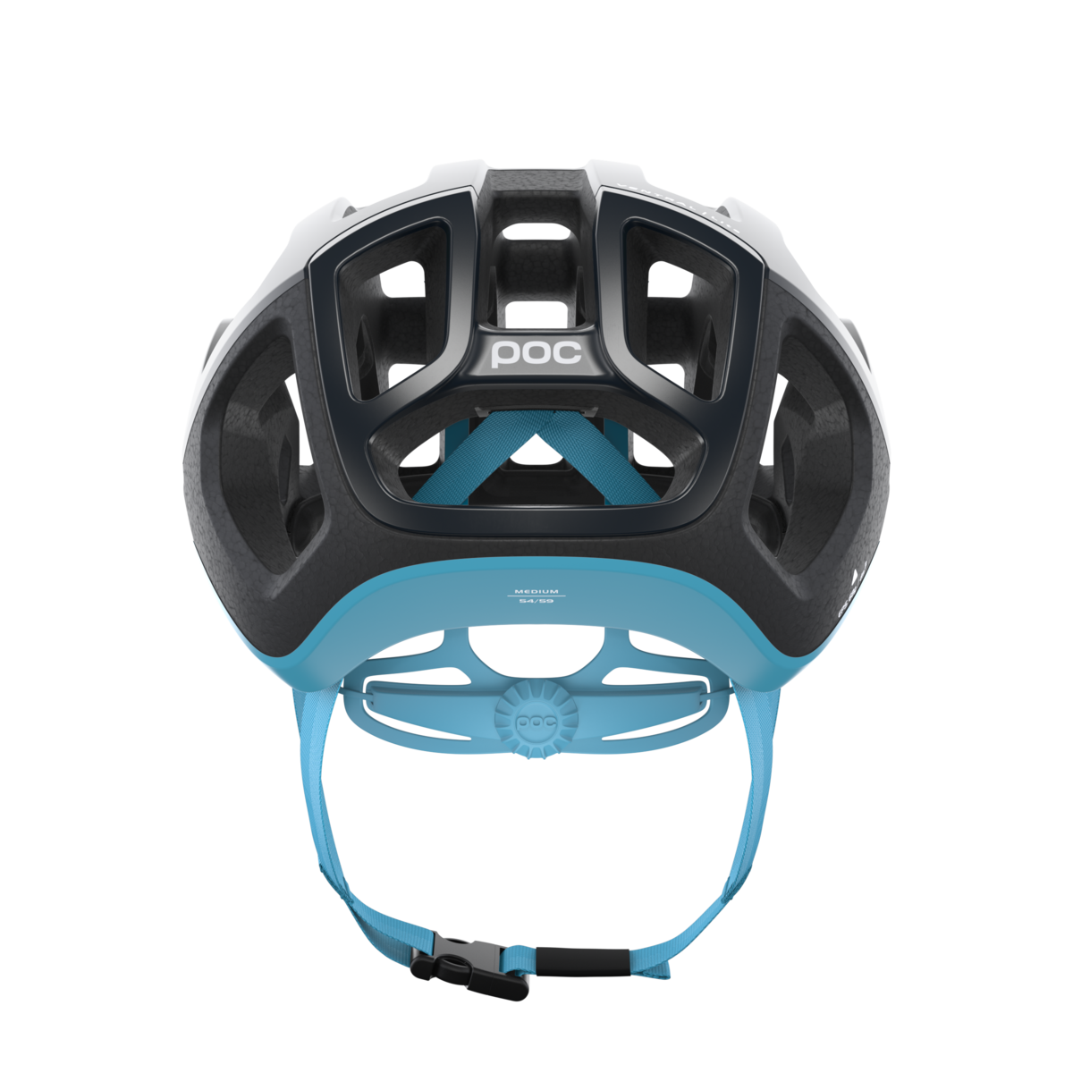 POC Ventral Lite Helmet Black/Basalt Blue