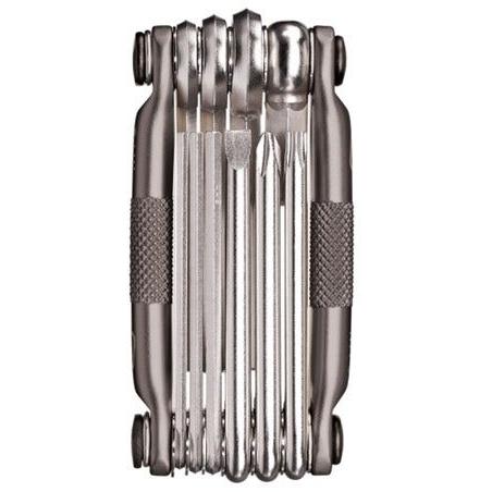 Crankbrothers 10 Use Multi Tool Nickel Plating