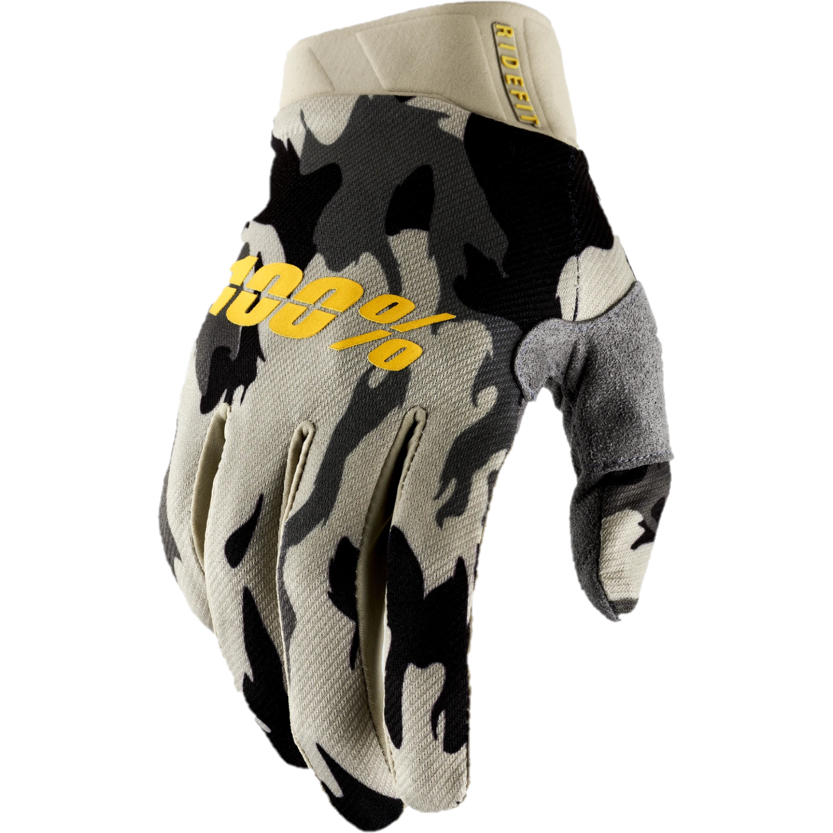 100% Ridefit Full Finger Gloves Assualt