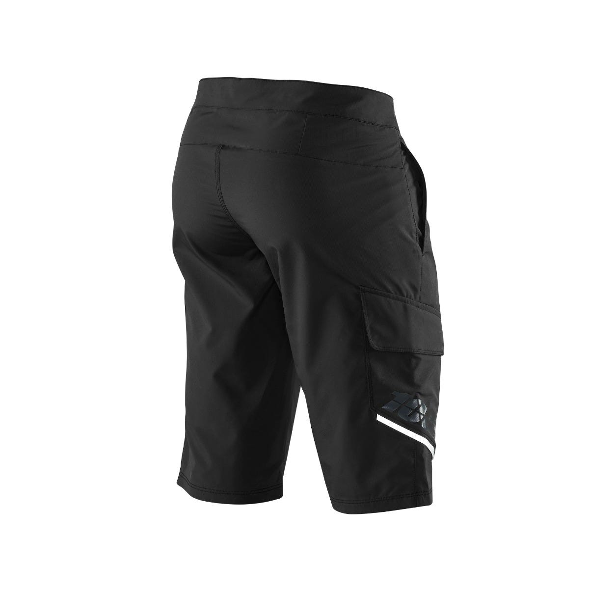 100% Ridecamp Shorts - No Liner Black
