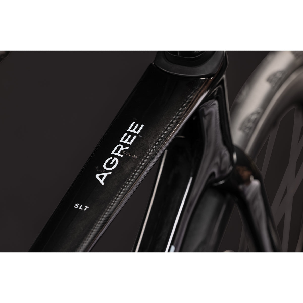 Cube Agree C:62 SLT AXS Road Race Bike Blackpearl'n'Switchwhite