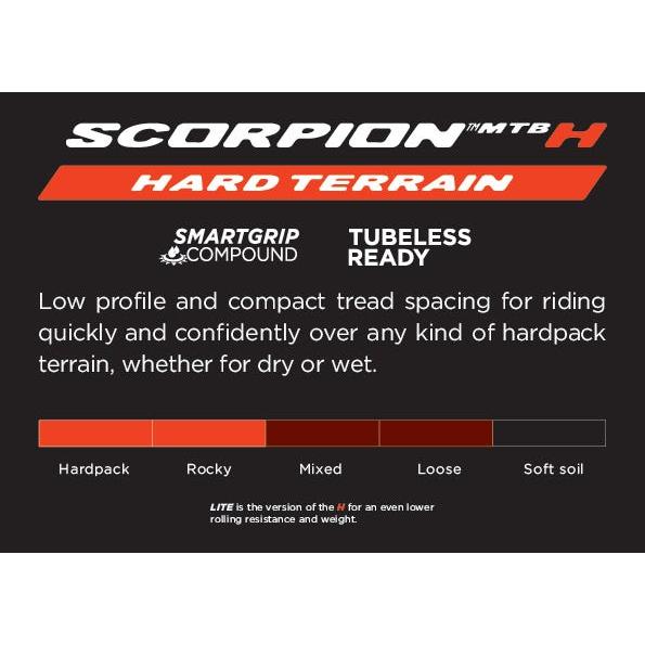 Pirelli Scorpion XC Hard Terrain Tyre TLR 29 x 2.20