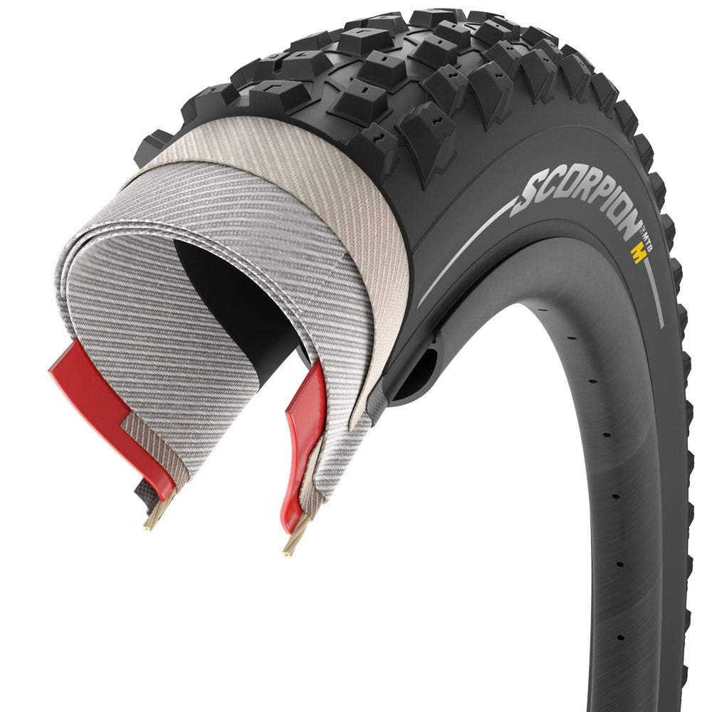 Pirelli Scorpion Enduro Mixed Terrain Folding Tyre TLR 27.5 x 2.6