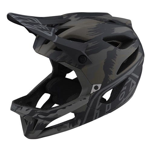 TLD Stage Fullface MIPS Helmet Brush Camo Military Med/Lge
