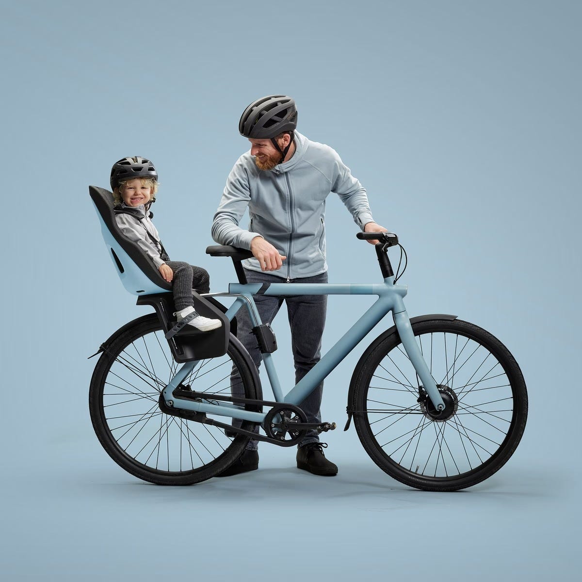 Thule Yepp Nexxt 2 Frame Mounted Child Seat Monument Grey