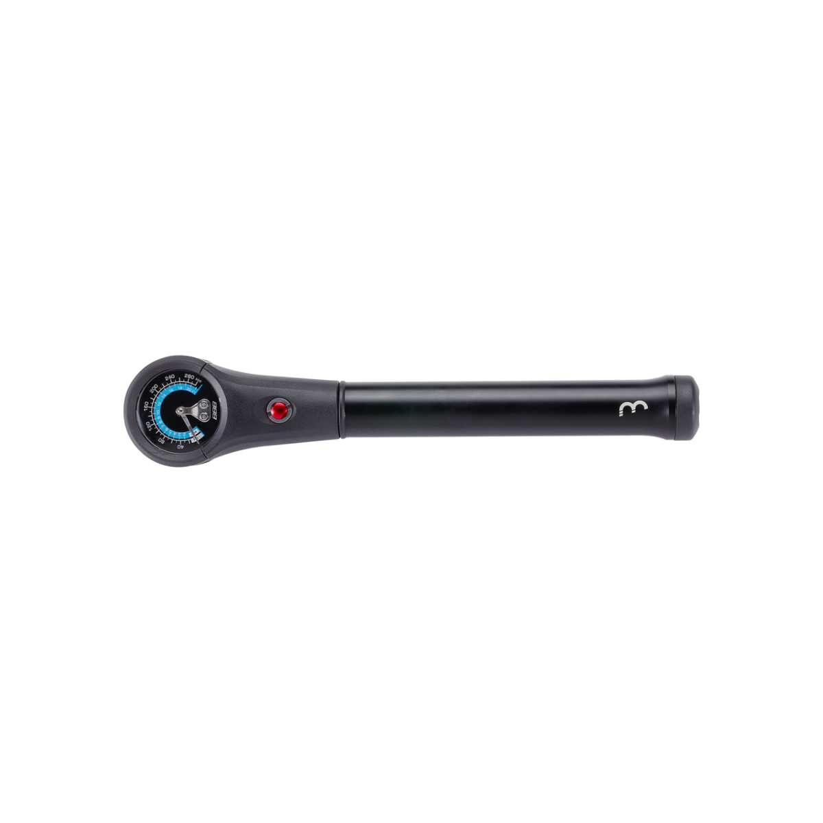 BBB Dual Pressure Combo Shock Pump Black