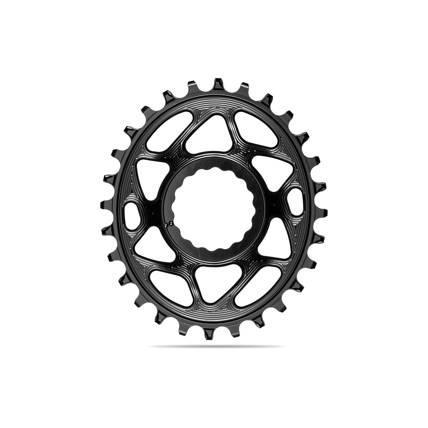 absoluteBLACK Oval Premium Chainring Race Face Cinch 6mm Offset Direct Mount Boost 1x Narrow Wide Black