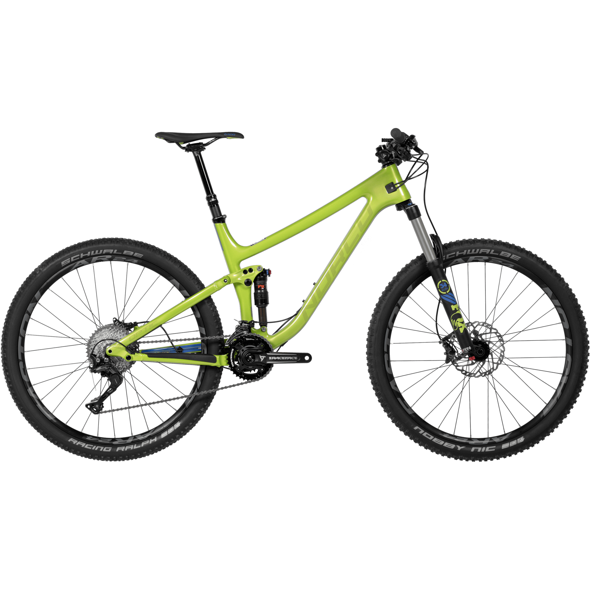 Norco Optic C7.2 Mountain Bike Green/Blue (2017)