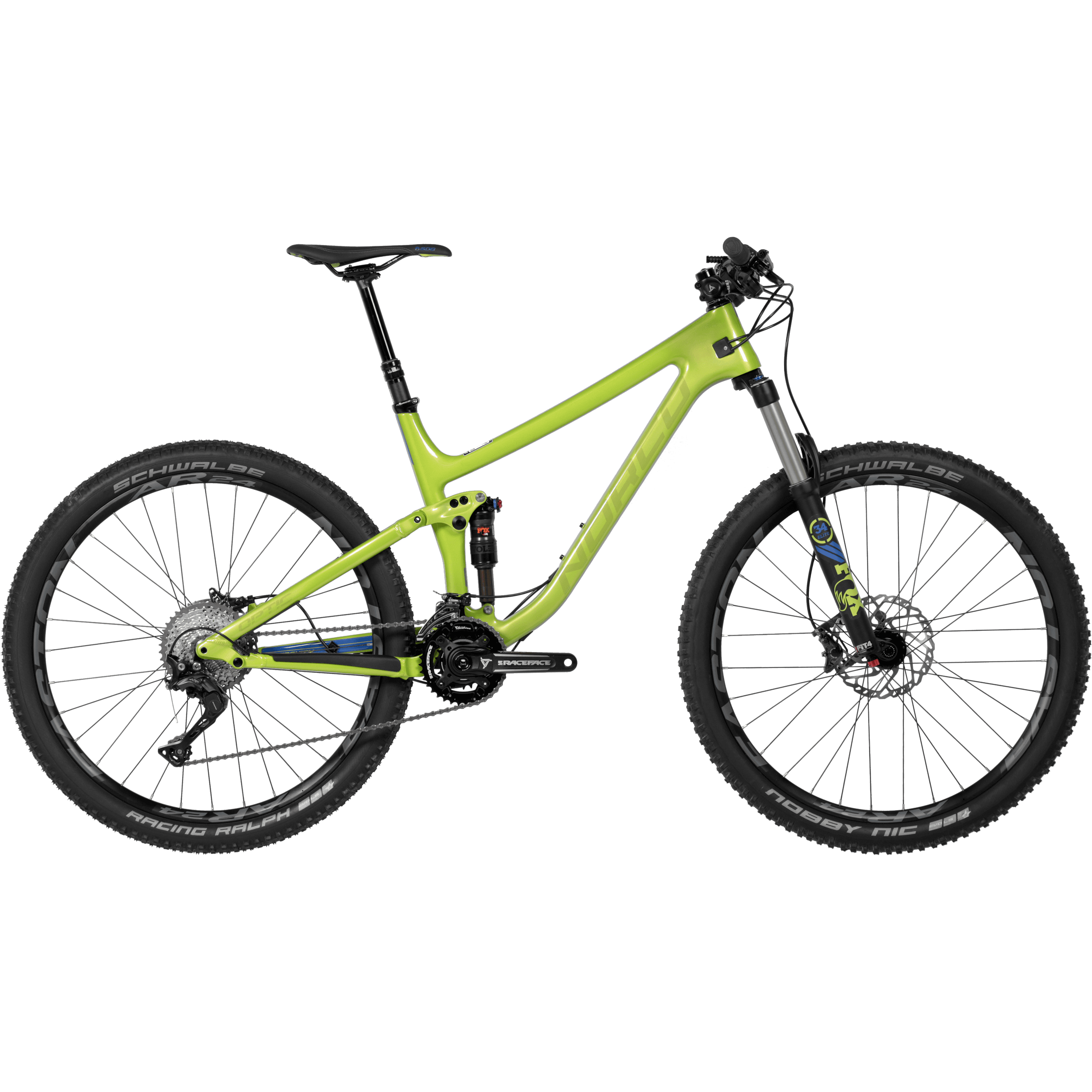 Norco Optic C7.2 Mountain Bike Green/Blue (2017)