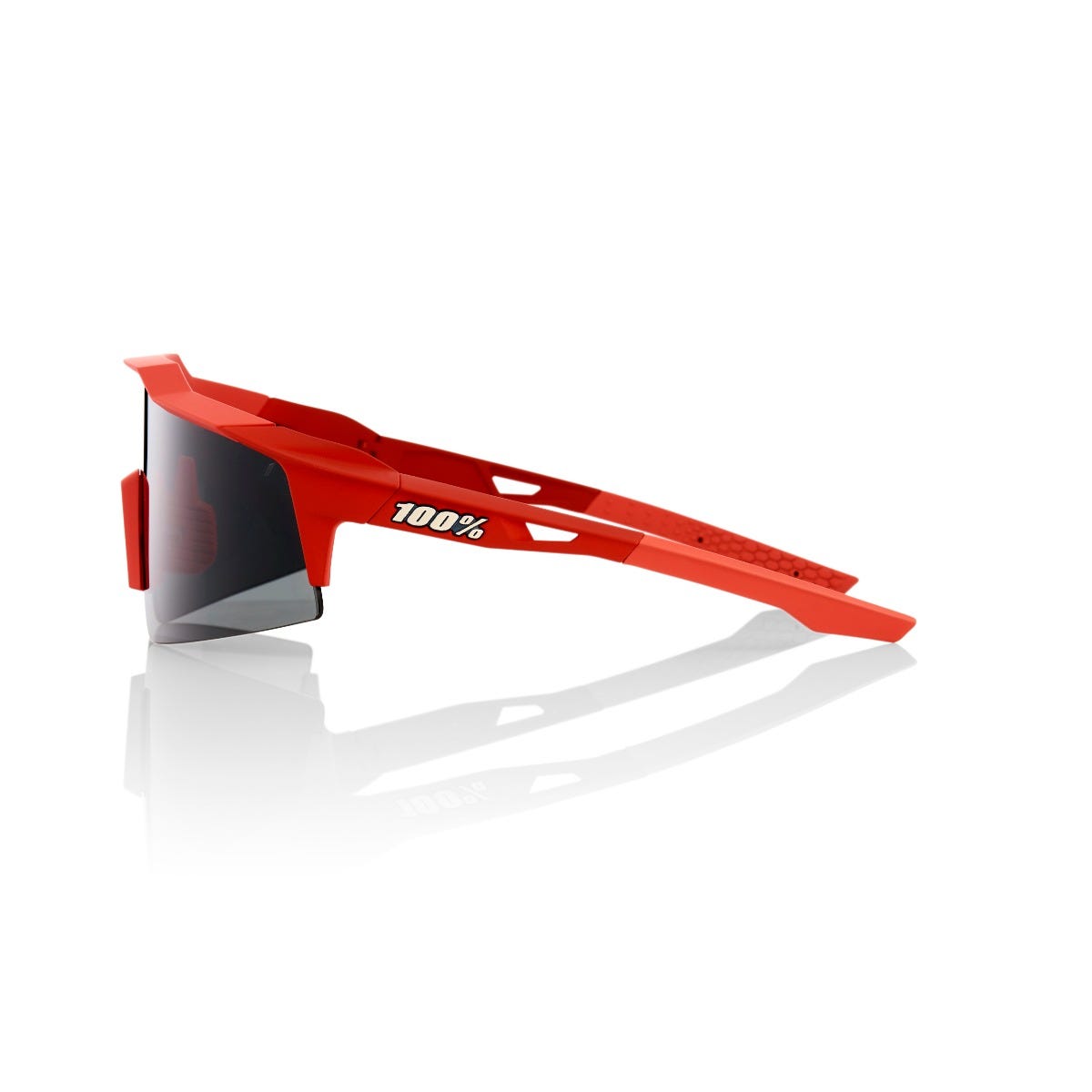 100% Speedcraft SL Sunglasses Coral with Smoke Lens