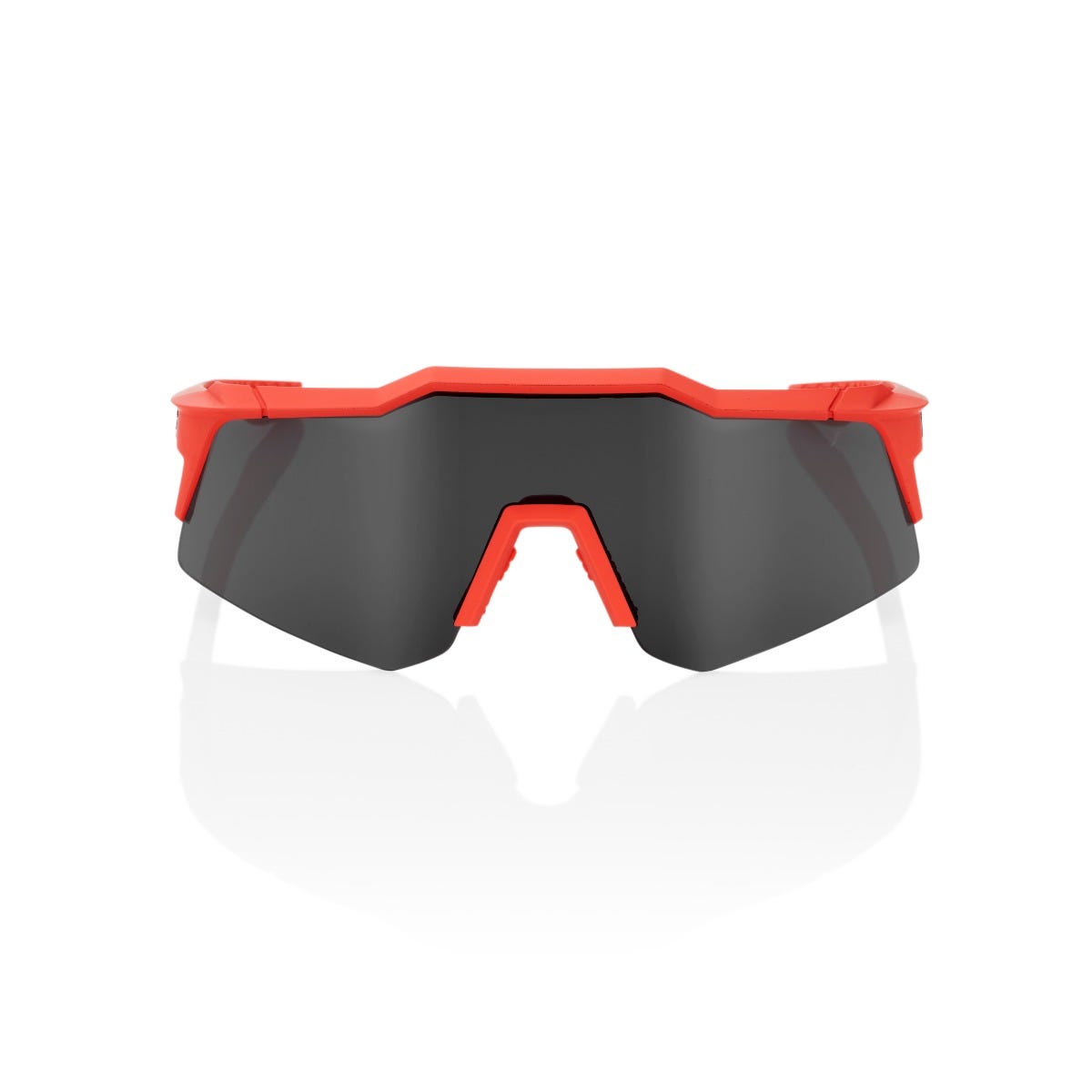 100% Speedcraft XS Sunglasses Coral with Smoke Lens