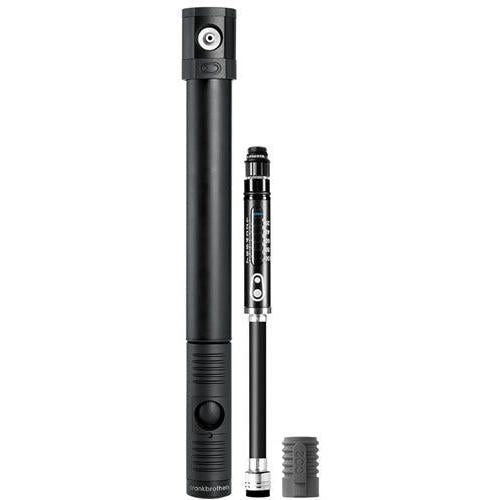 Crankbrothers Klic HV Gauge + CO2 Hand Pump Midnight Black Edition