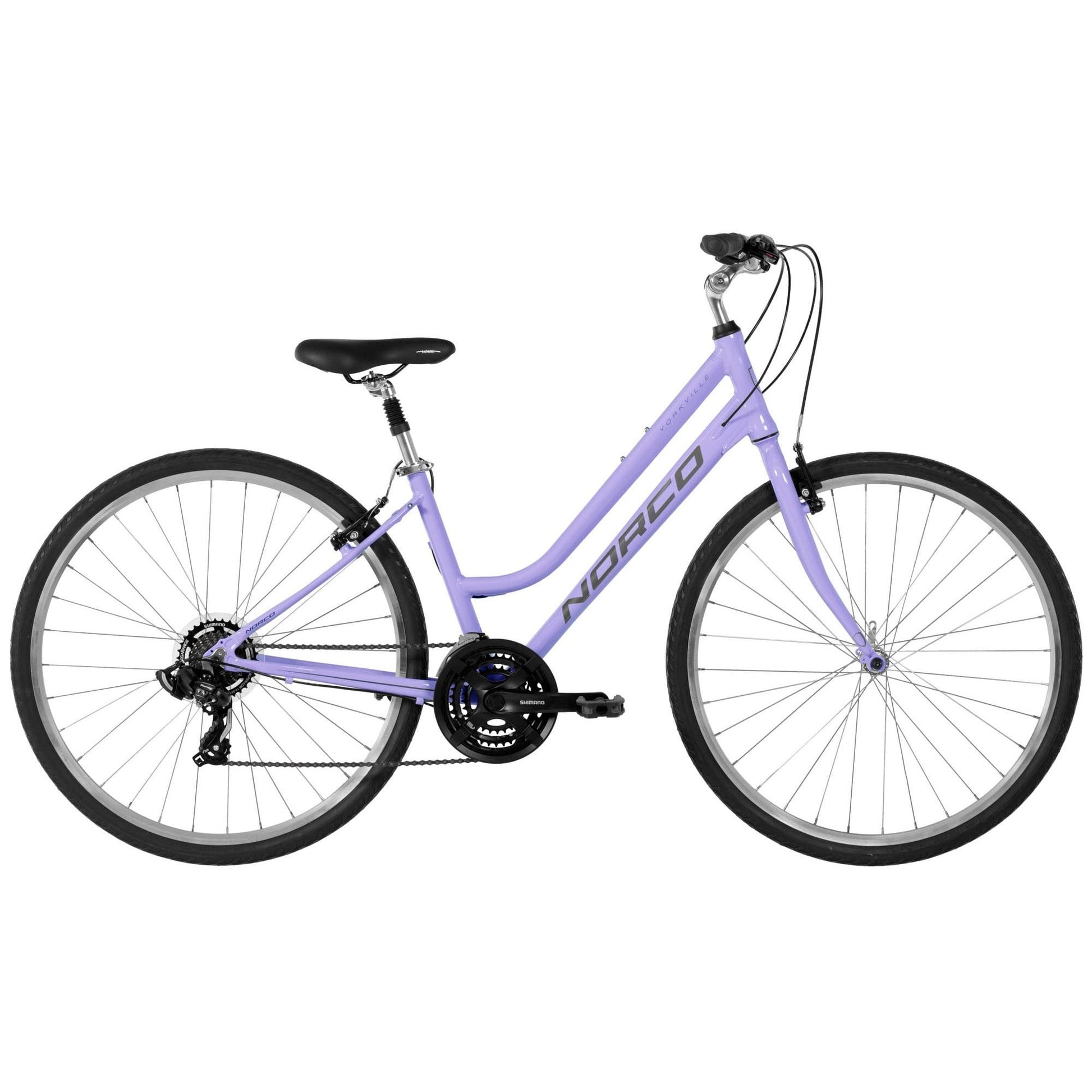 Norco Yorkville Step Through Womens Hybrid Bike Orchid/Black (2017)