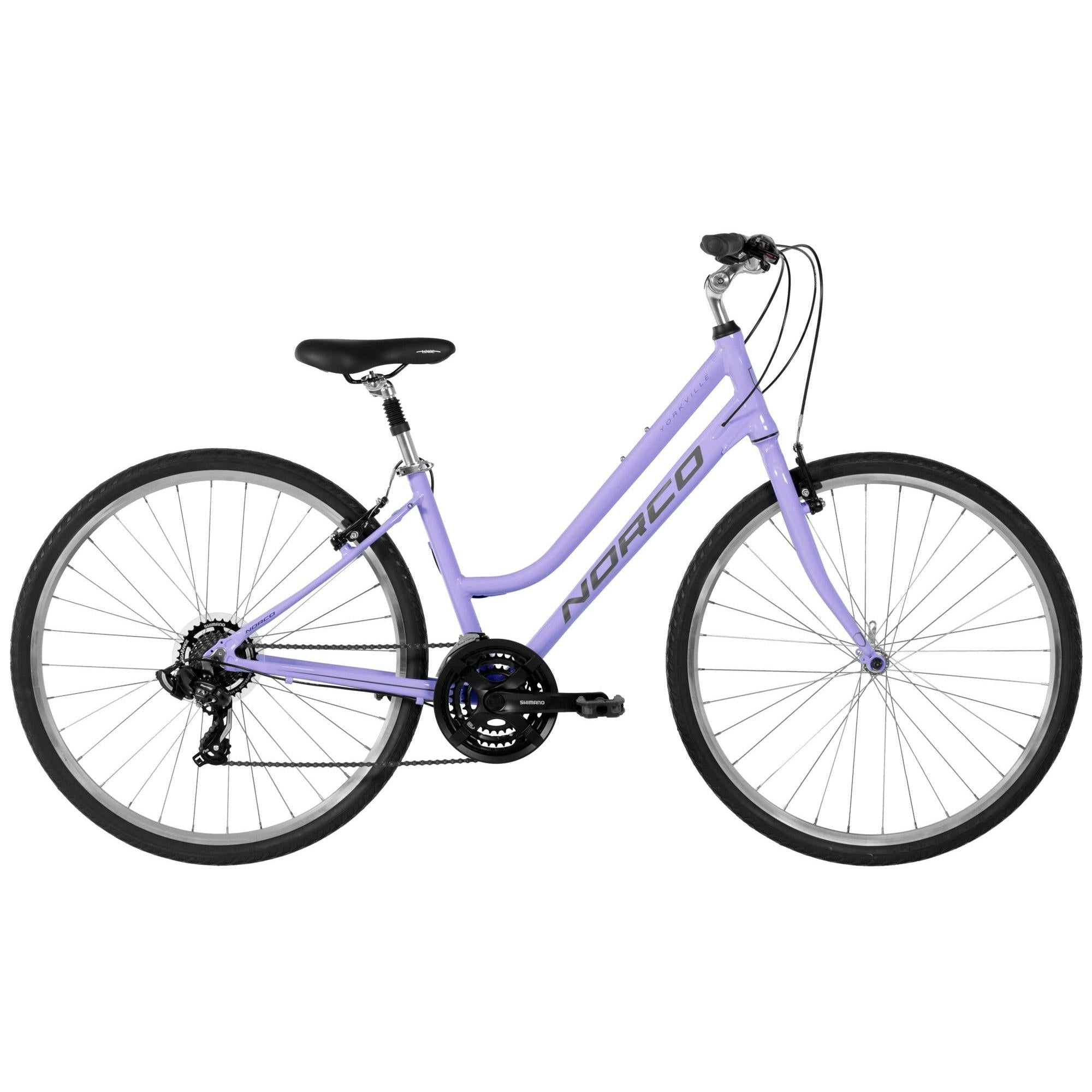 Norco Yorkville Step Through Womens Hybrid Bike Orchid/Black (2017)