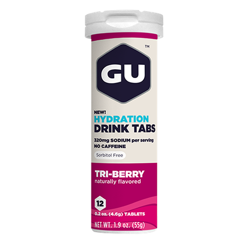 GU Tri Berry Hydration Tablets 56g