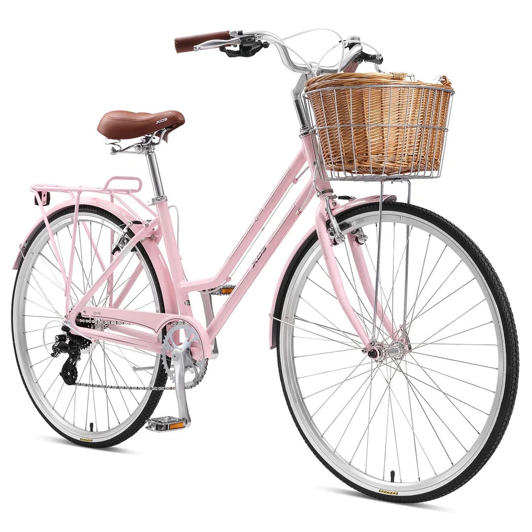 XDS Loretta Cruiser Bike Blush Pink