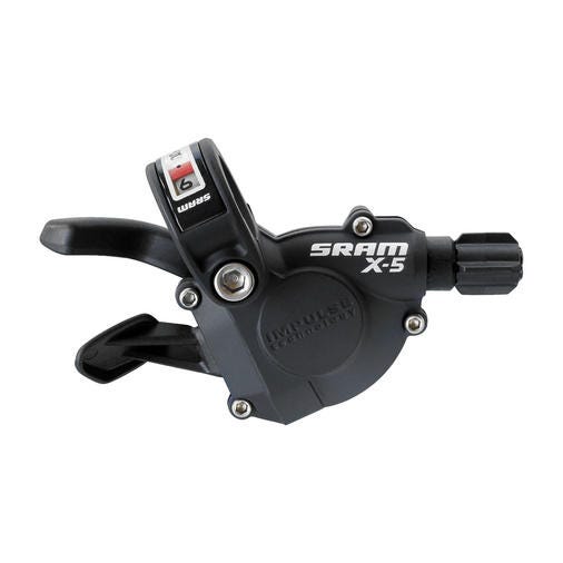 Sram X5 Trigger Shifter 9 Speed Rear Only Black