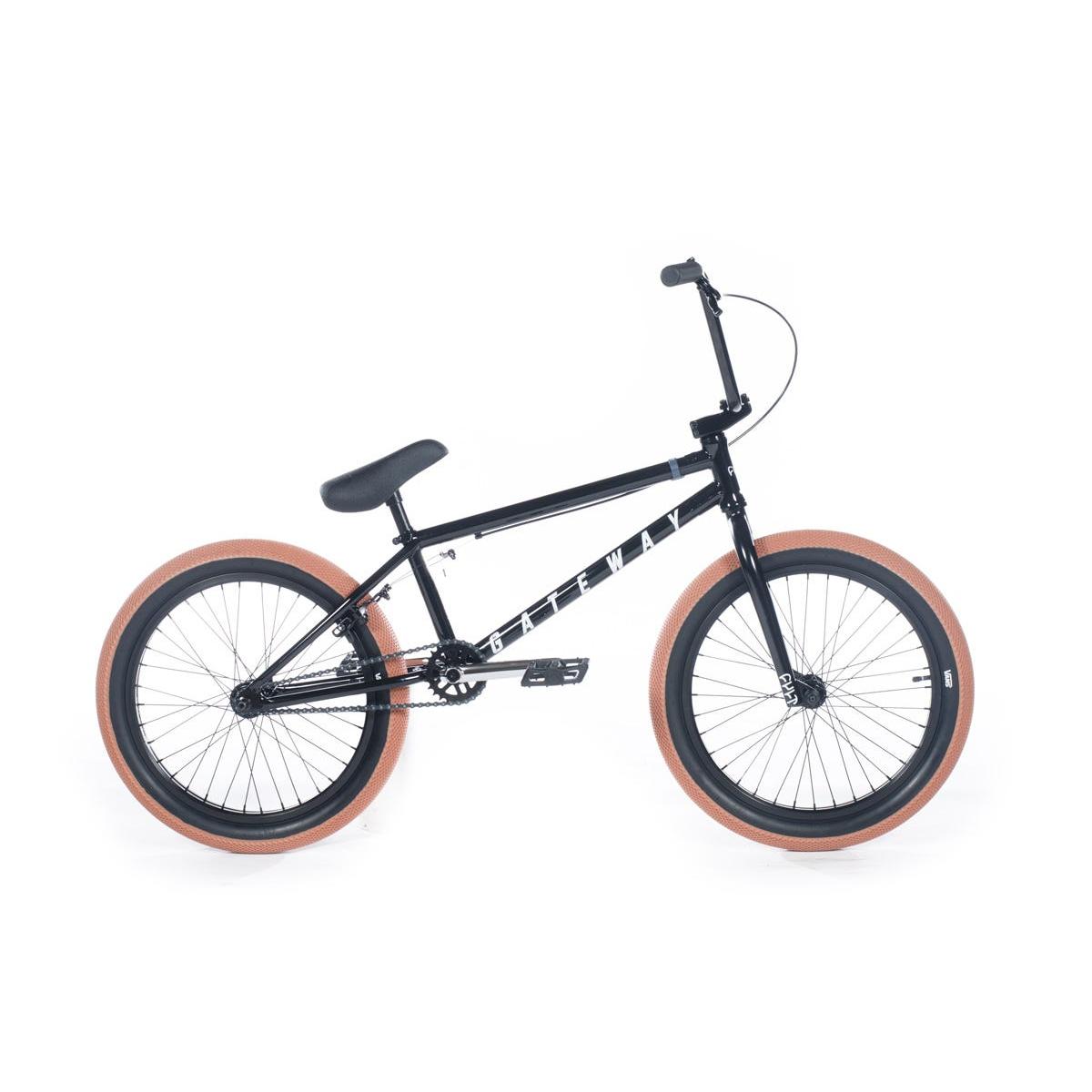 Cult Gateway 20 Inch BMX Bike Black Gum (2019)