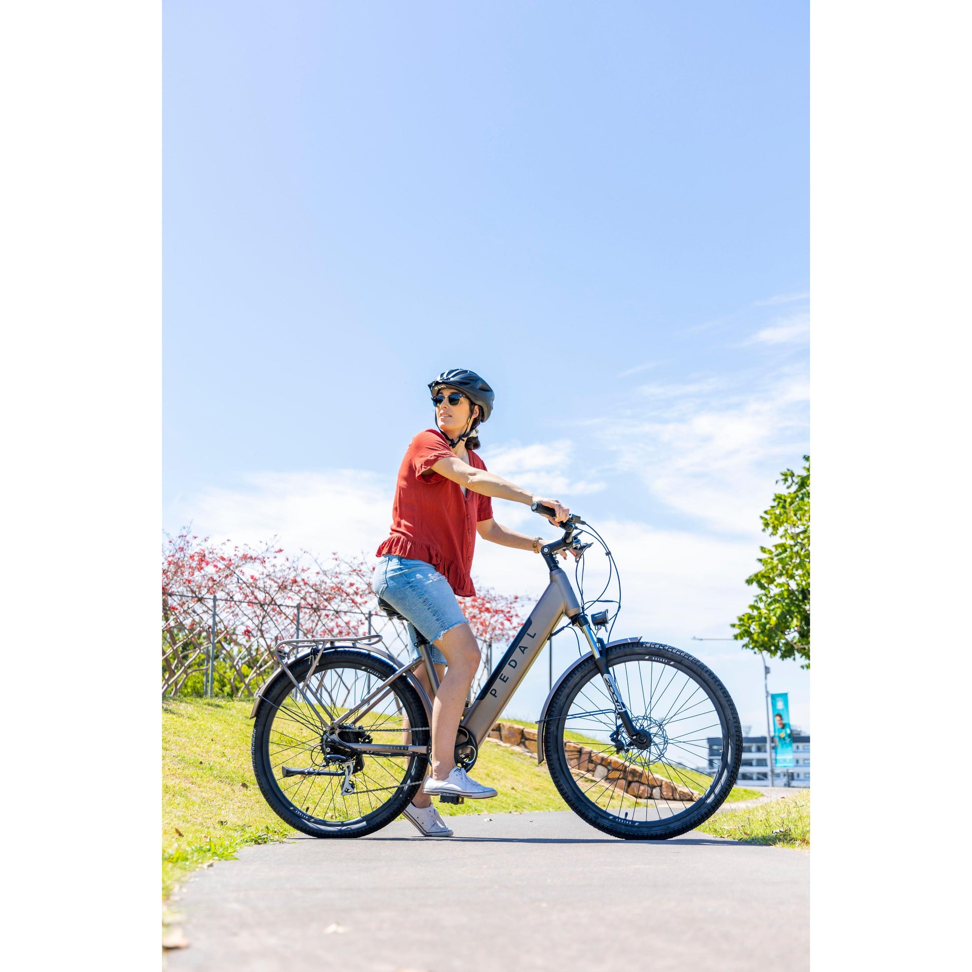 Pedal Galaxy 3 ST Electric Hybrid Bike Gloss Anthracite