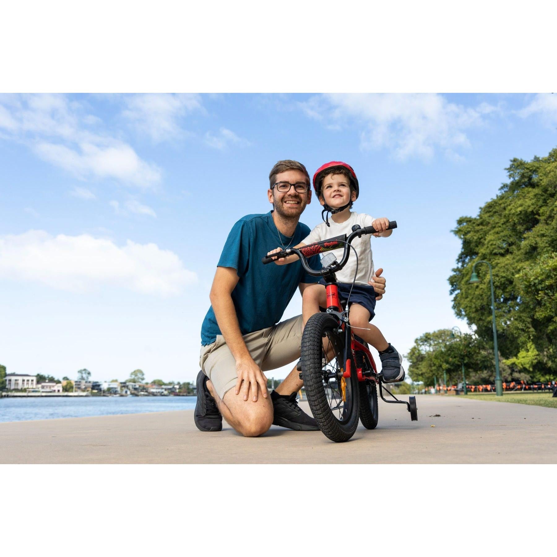 Pedal Hoot Alloy 16'' Kids Bike Red