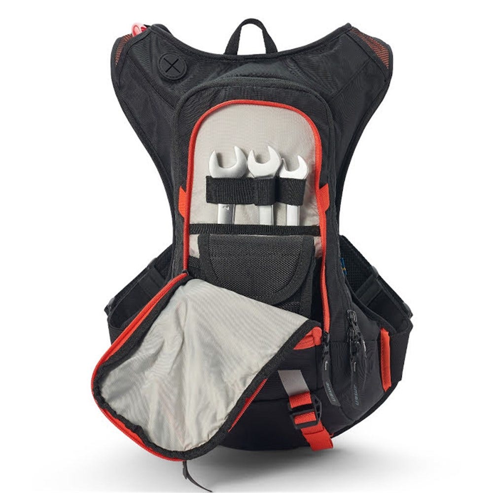 USWE 21 Raw 8 Hydration Pack 3.0L Factory Orange