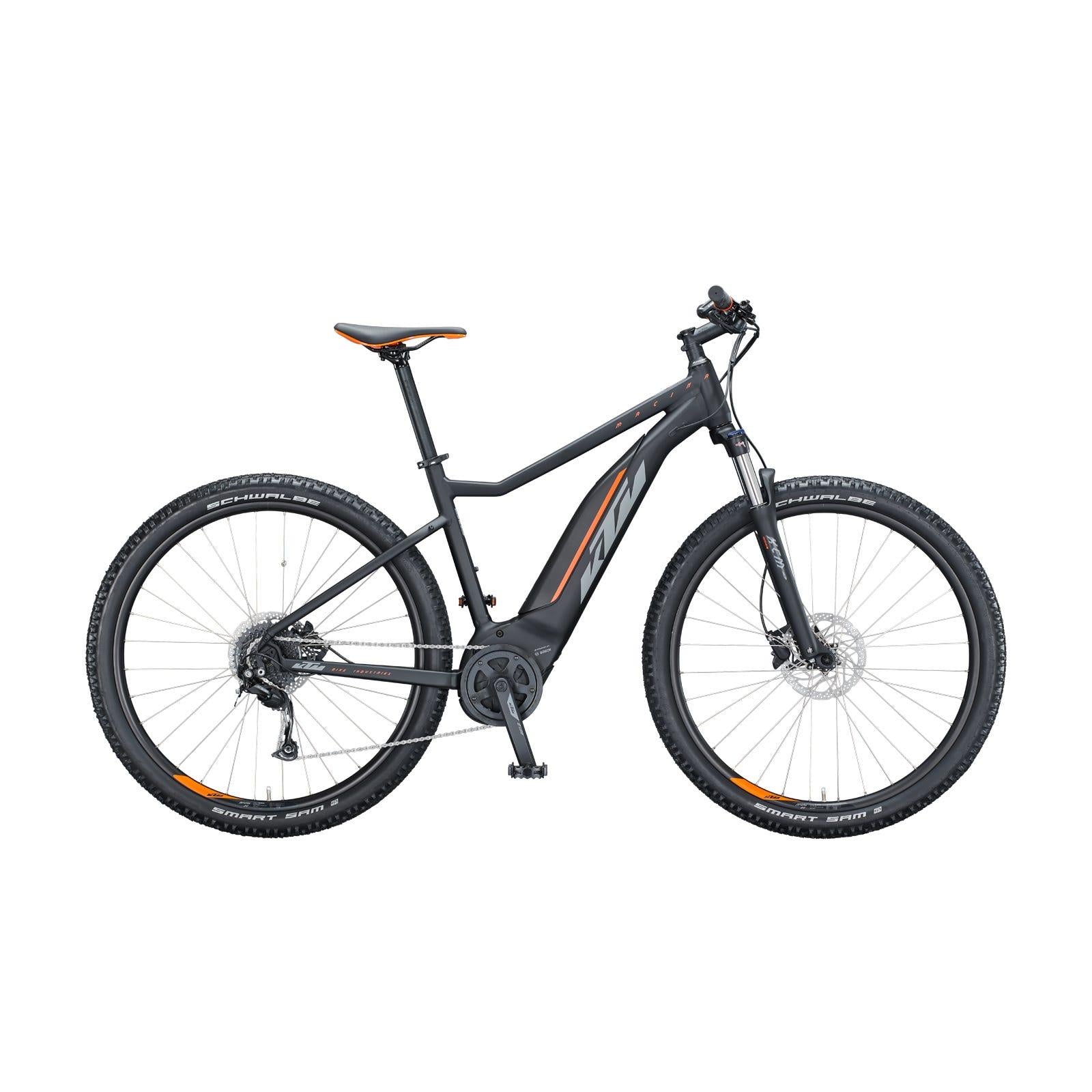 KTM Macina Ride 291 Electric Mountain Bike Matte Black