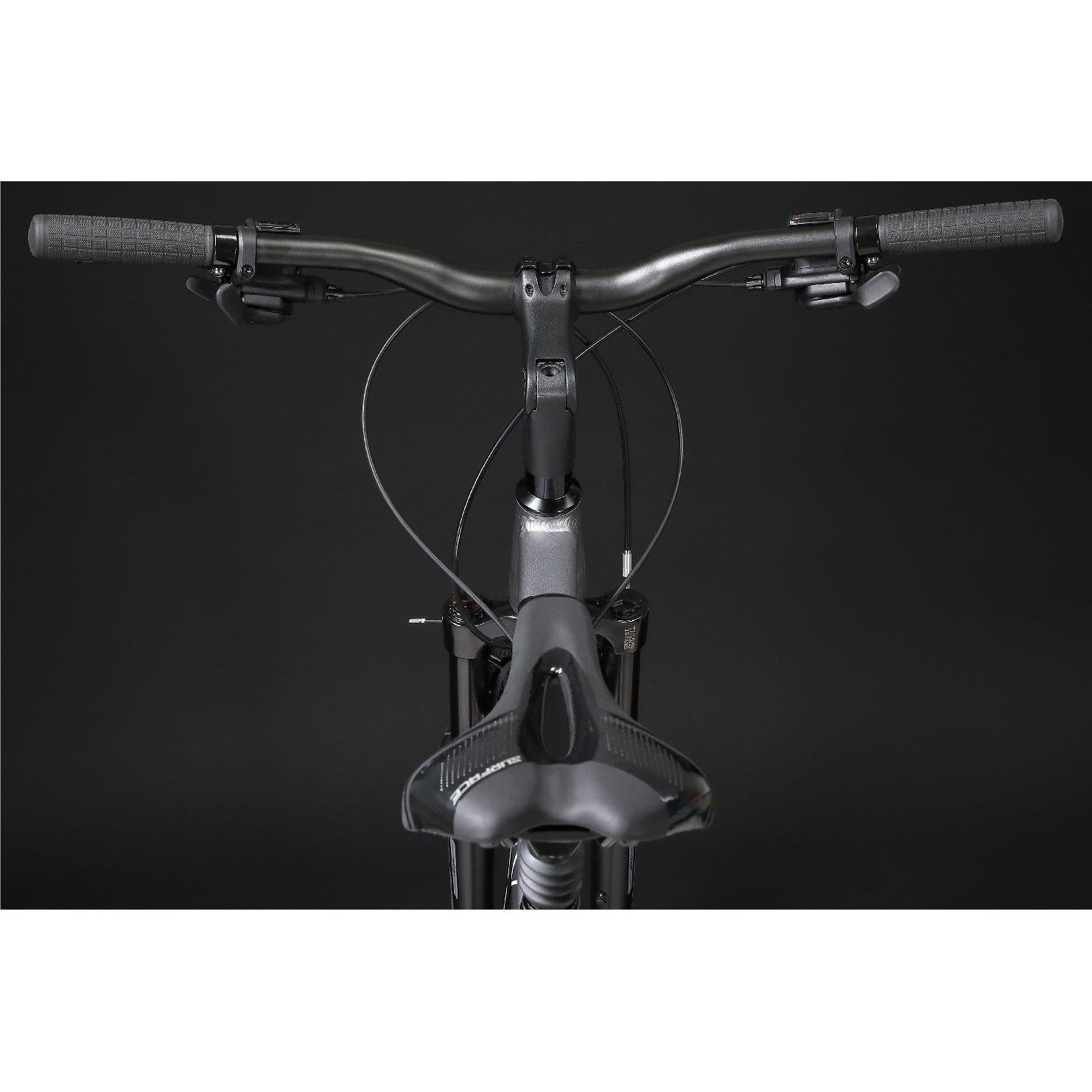 Silverback Scento Path V Hybrid Bike Silver/Black