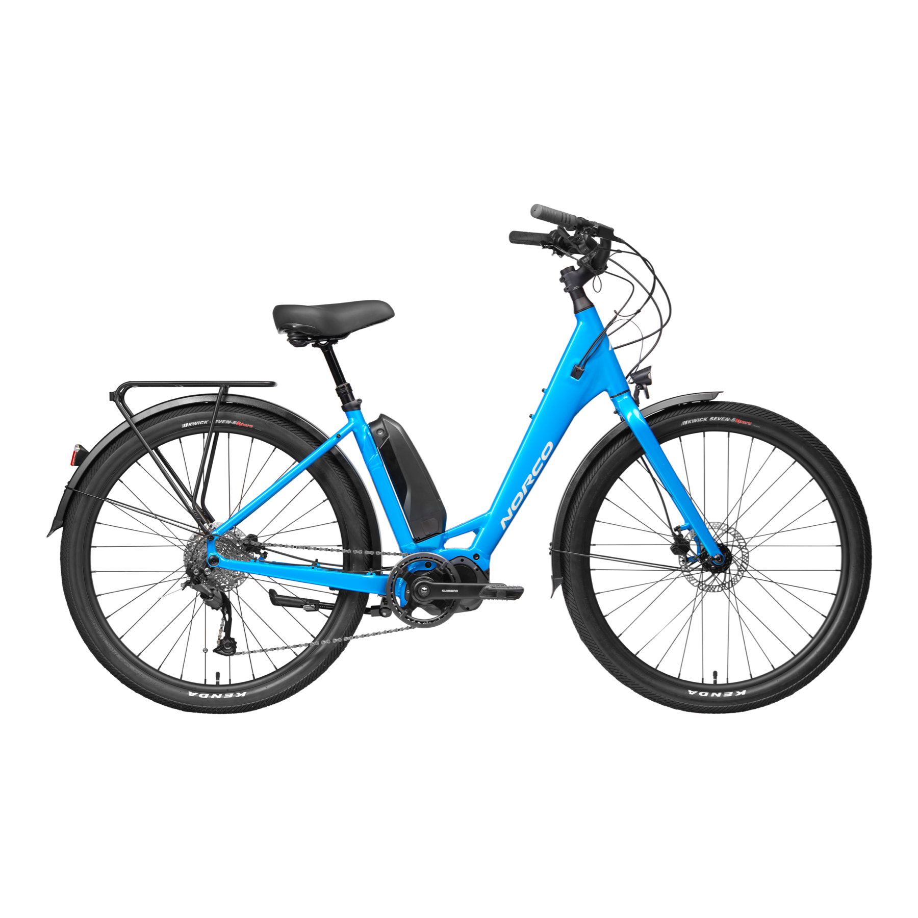 Norco Scene VLT Electric Bike Blue/White