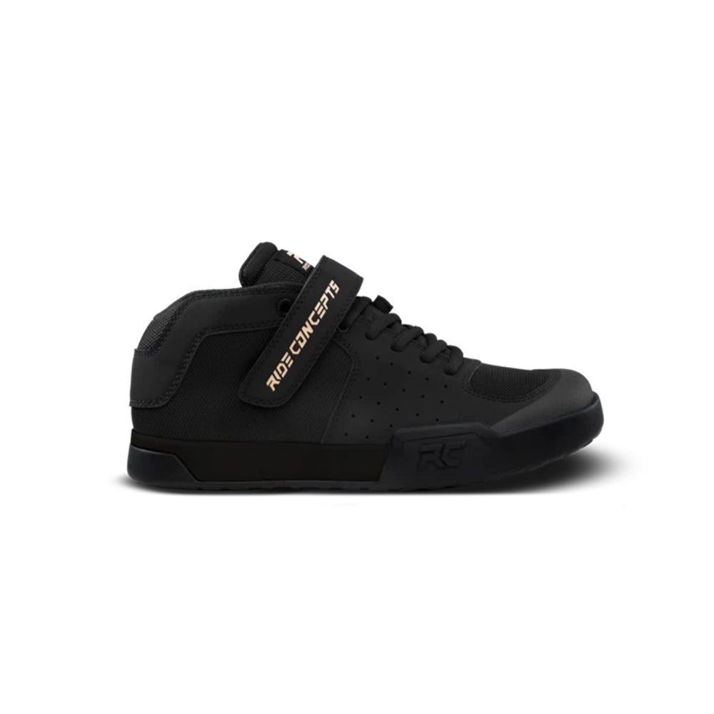 Ride Concepts Wildcat Women's Flat Pedal Shoes Black/Gold