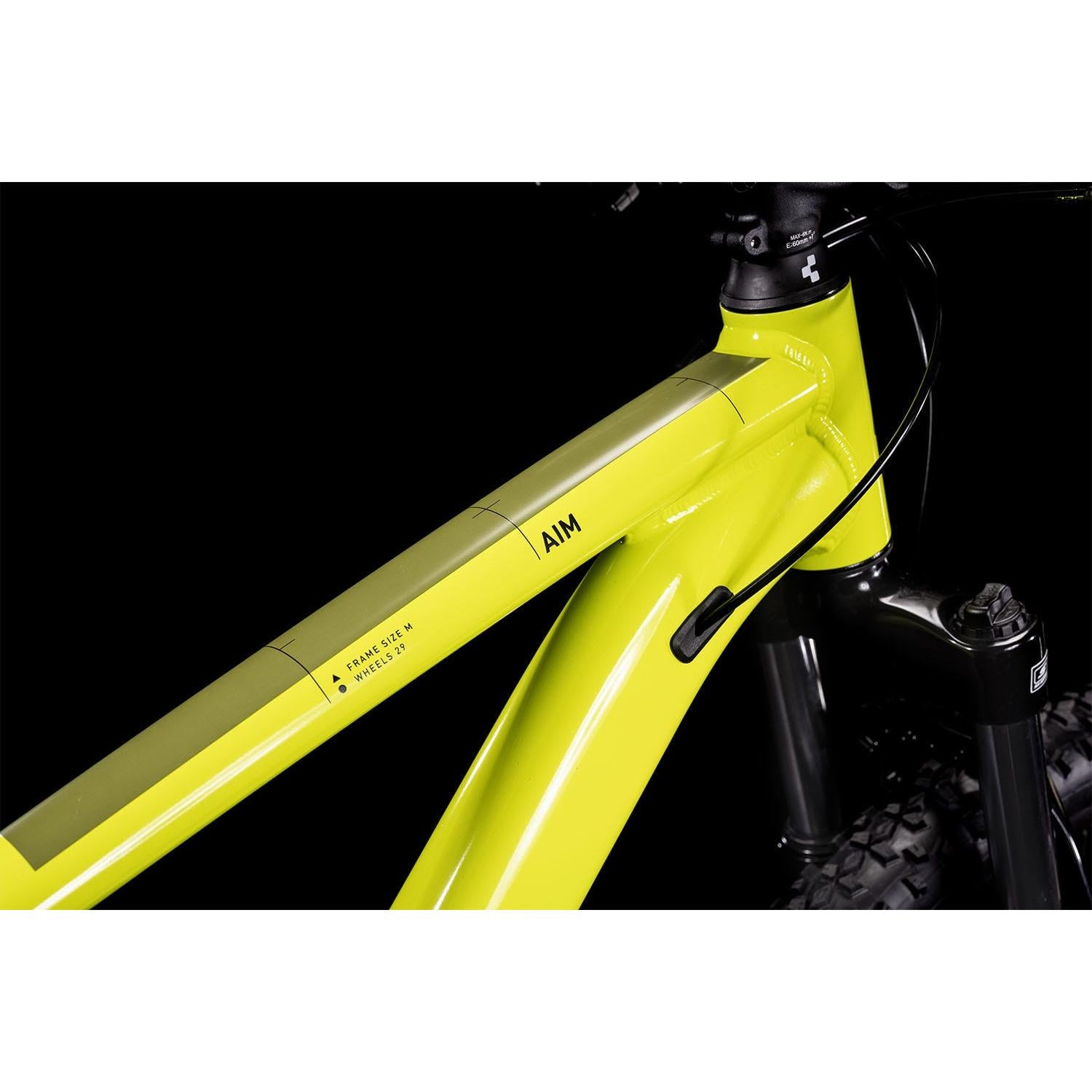 Cube Aim Hardtail Mountain Bike Green 'n' Moss Euro Spec