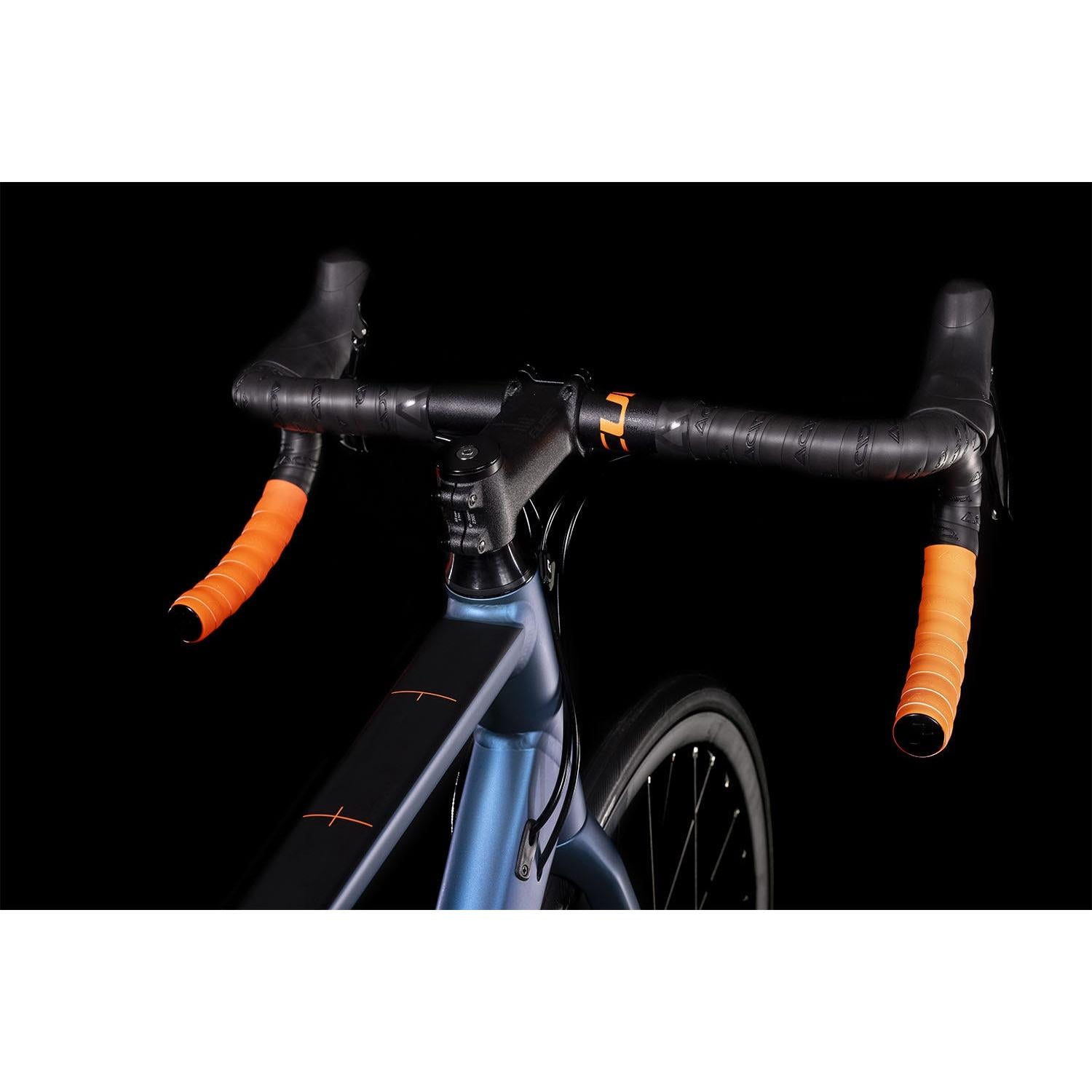 Cube Attain Road Bike Atlantic Blue 'n' Orange