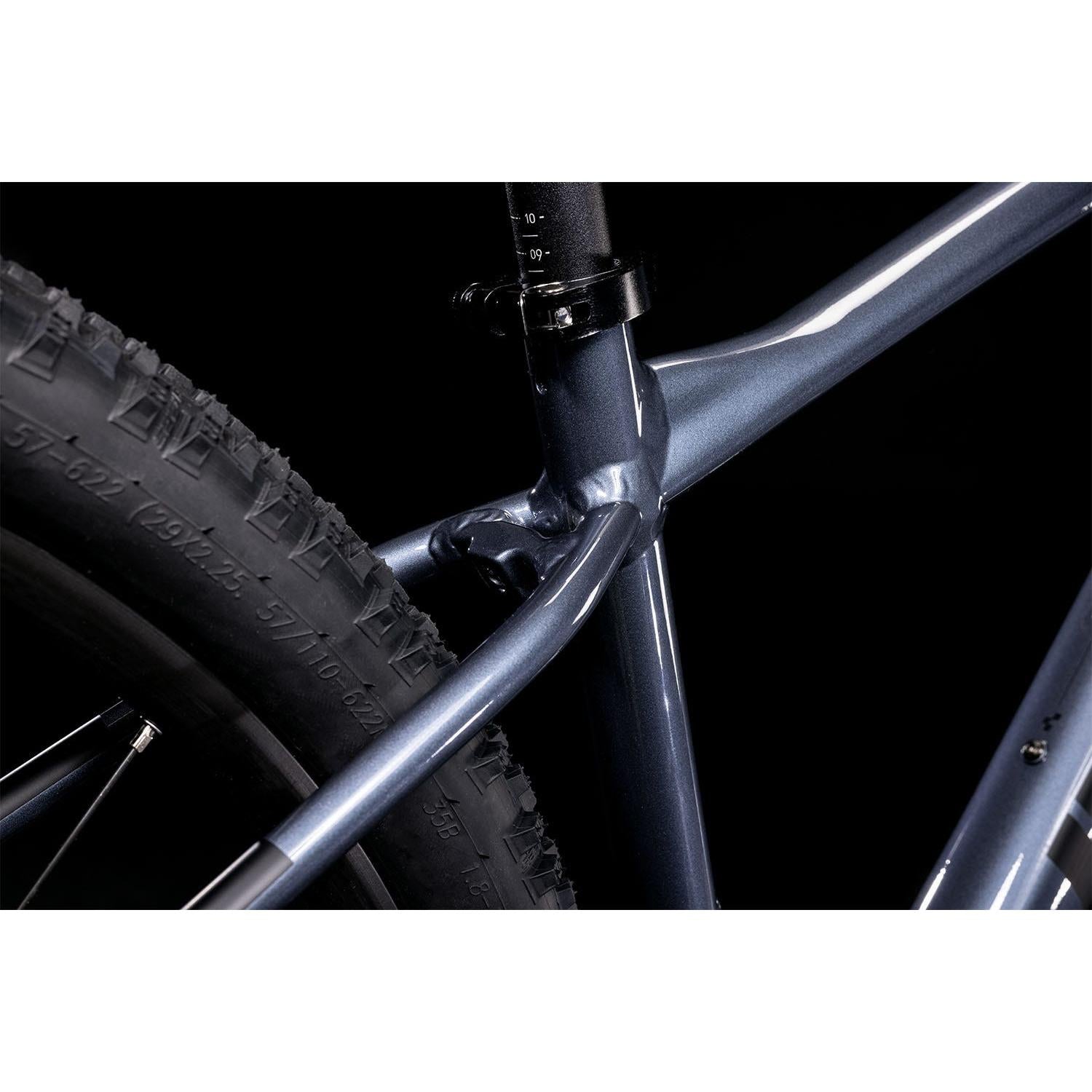 Cube Attention Hardtail Mountain Bike Indigo 'n' Black