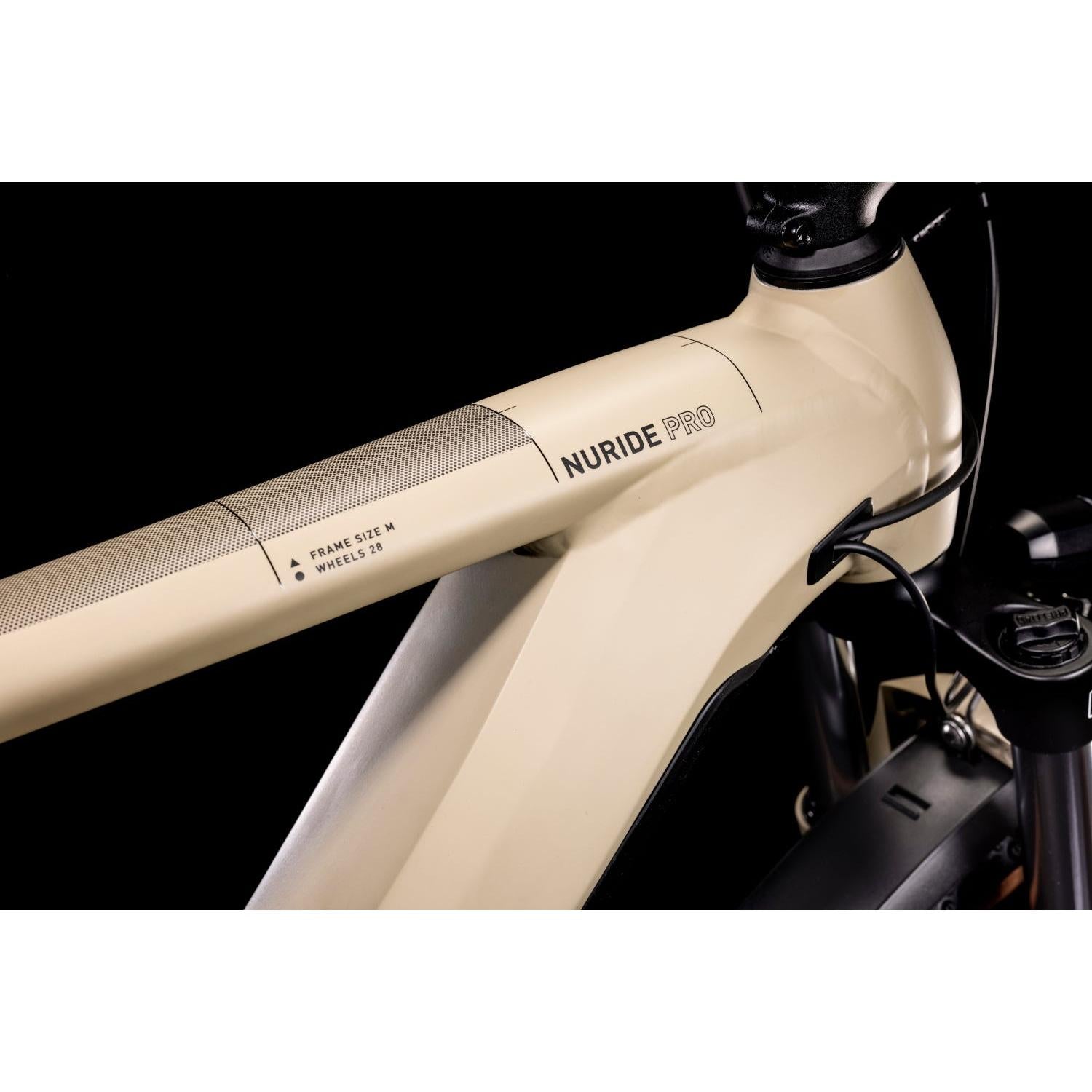 Cube Nuride Hybrid Pro 625 Allroad Electric Hybrid Bike Desert 'n' Black