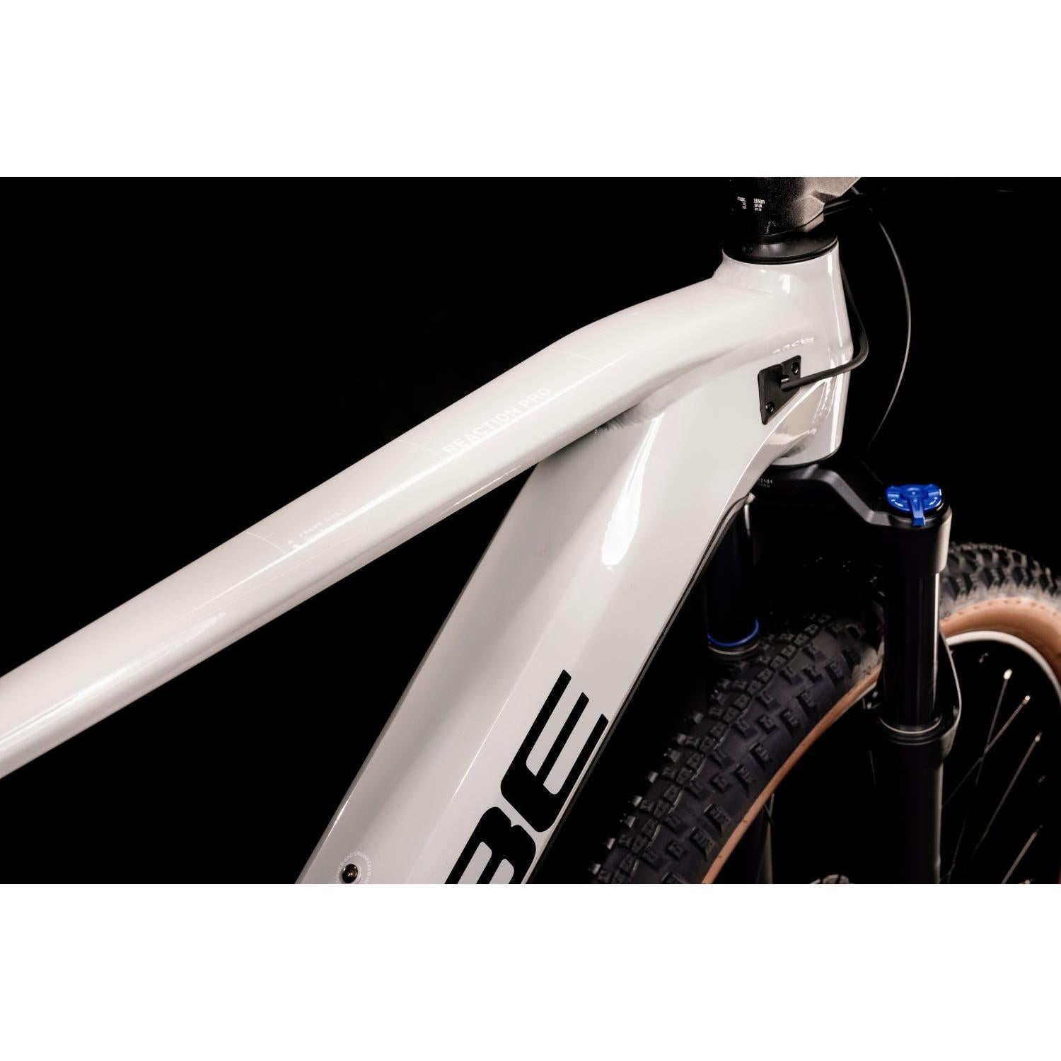 Cube Reaction Hybrid Pro 500 Electric Hardtail Mountain Bike Grey 'n' Red