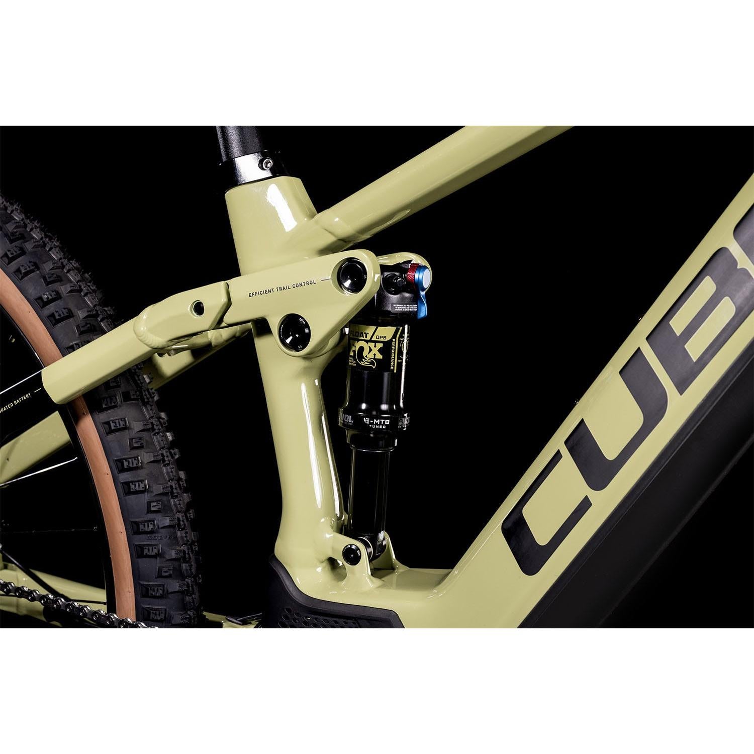 Cube Stereo Hybrid 120 Race 625 Electric Dual Suspension Mountain Bike Green 'n' Flash Green