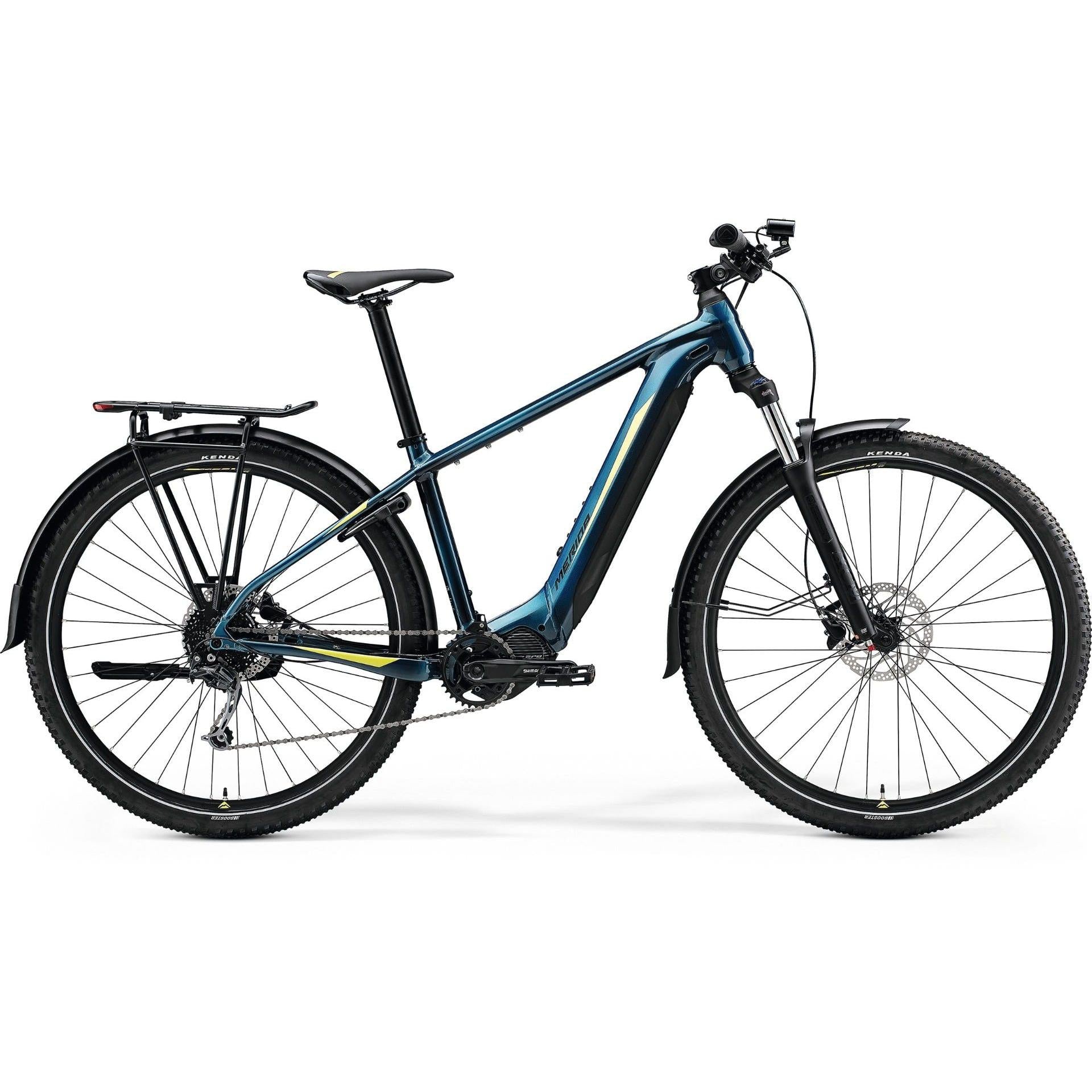 Merida eBig.Nine 400 EQ 630Wh Electric Hardtail MTB Teal/Lime