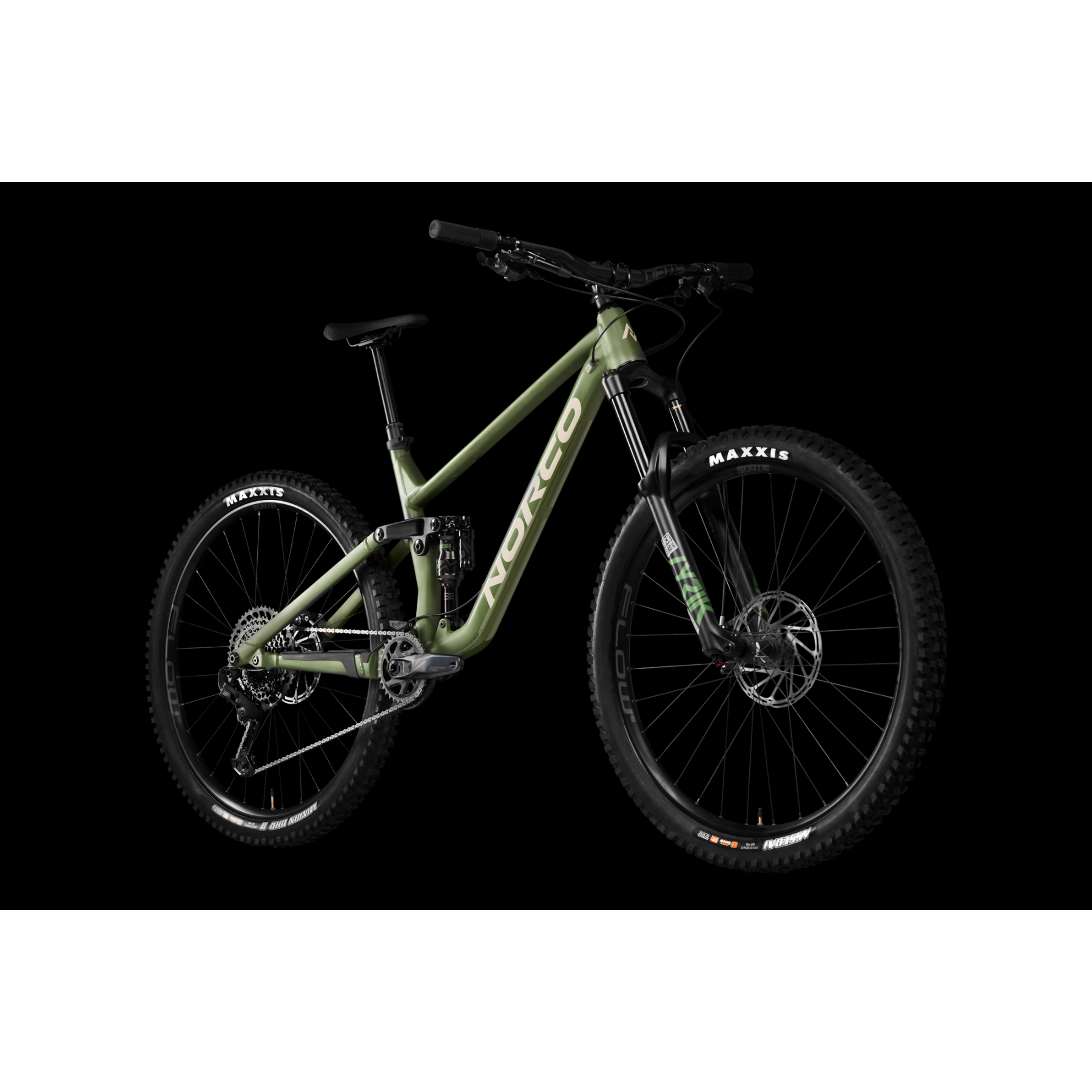 Norco Sight A1Dual Suspension Mountain Bike 27.5'' Green/Grey