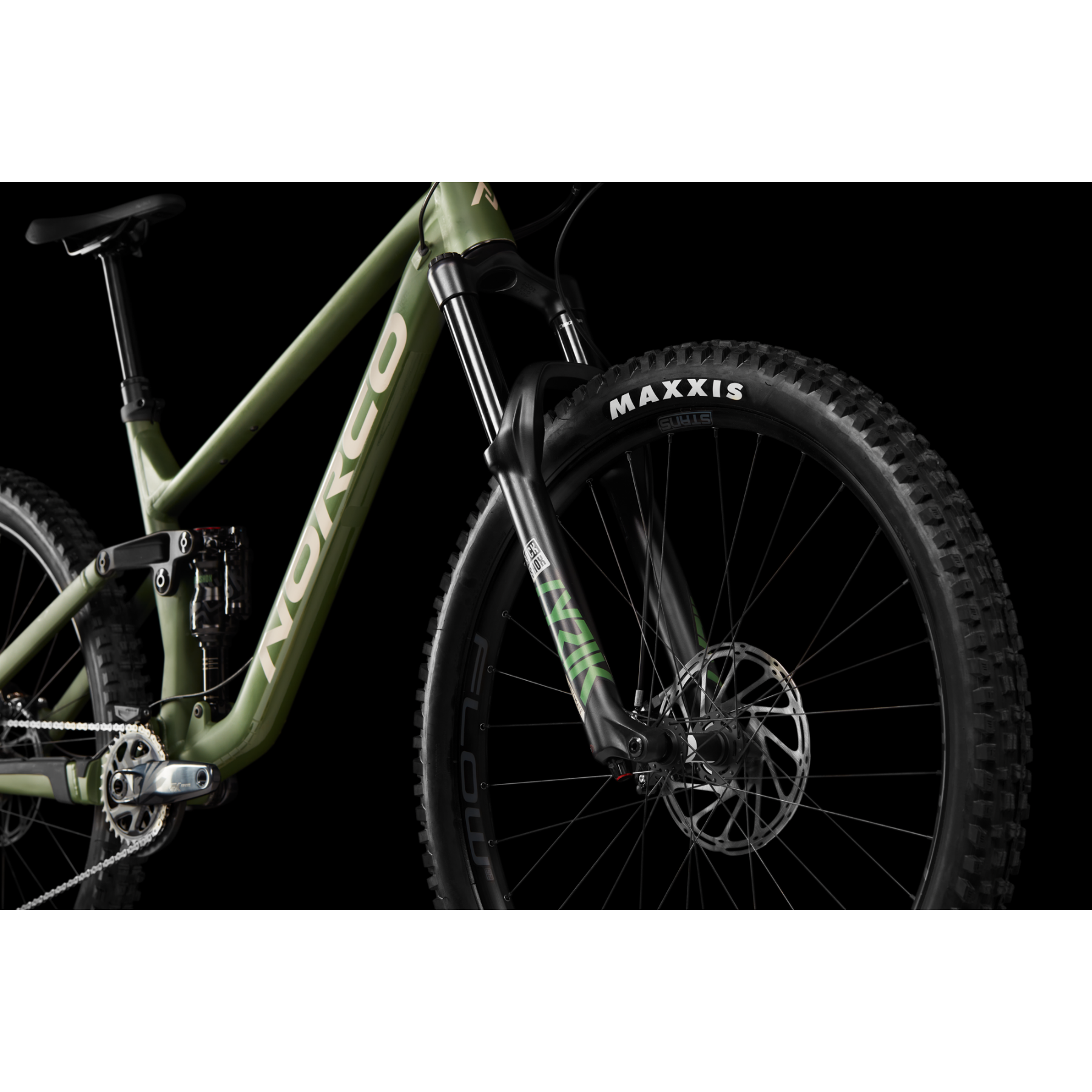Norco Sight A1Dual Suspension Mountain Bike 27.5'' Green/Grey
