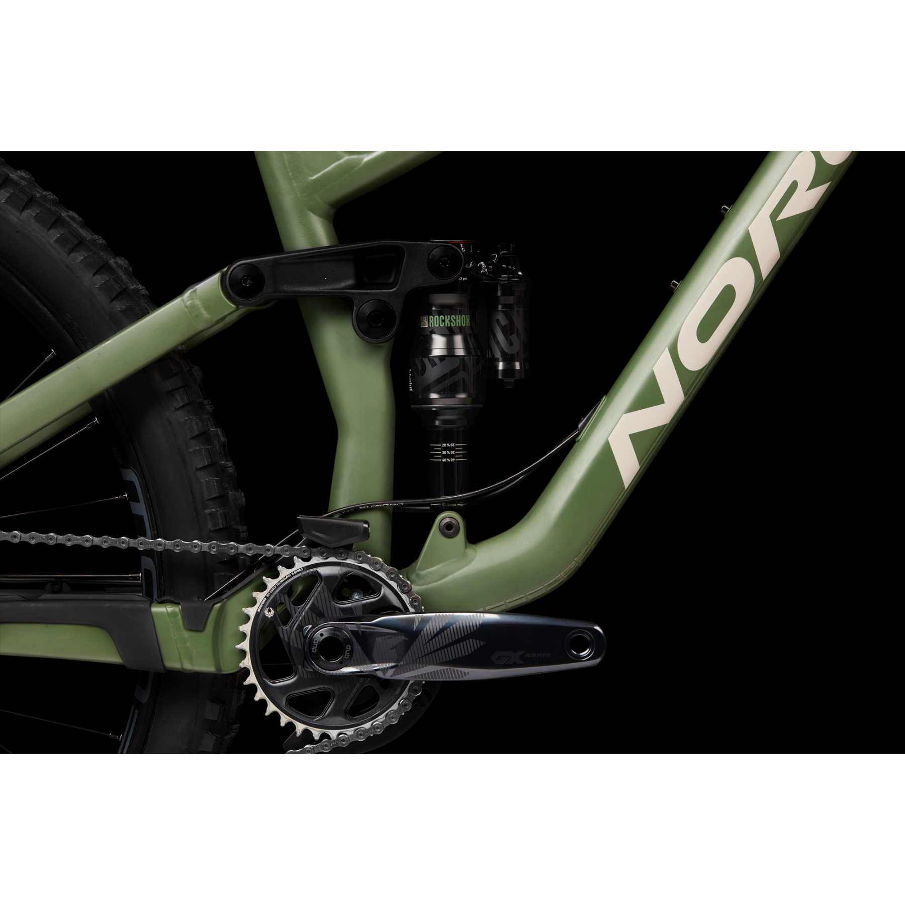 Norco Sight A1Dual Suspension Mountain Bike 27.5'' Green/Grey