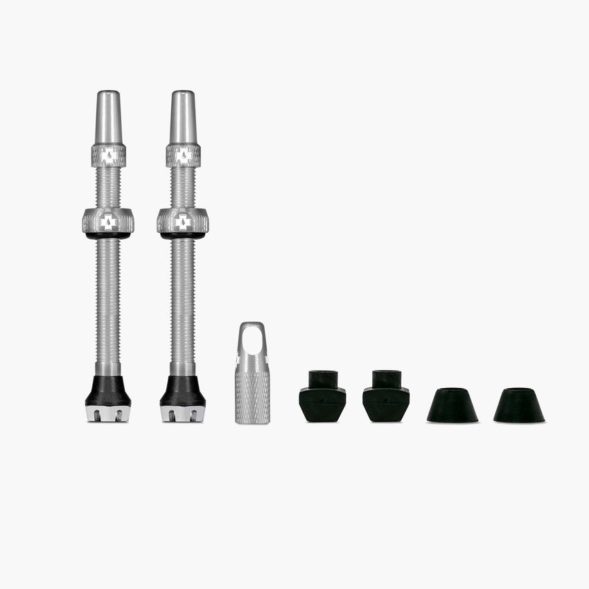 Muc-Off Tubeless Valve Kit V2 60mm Silver