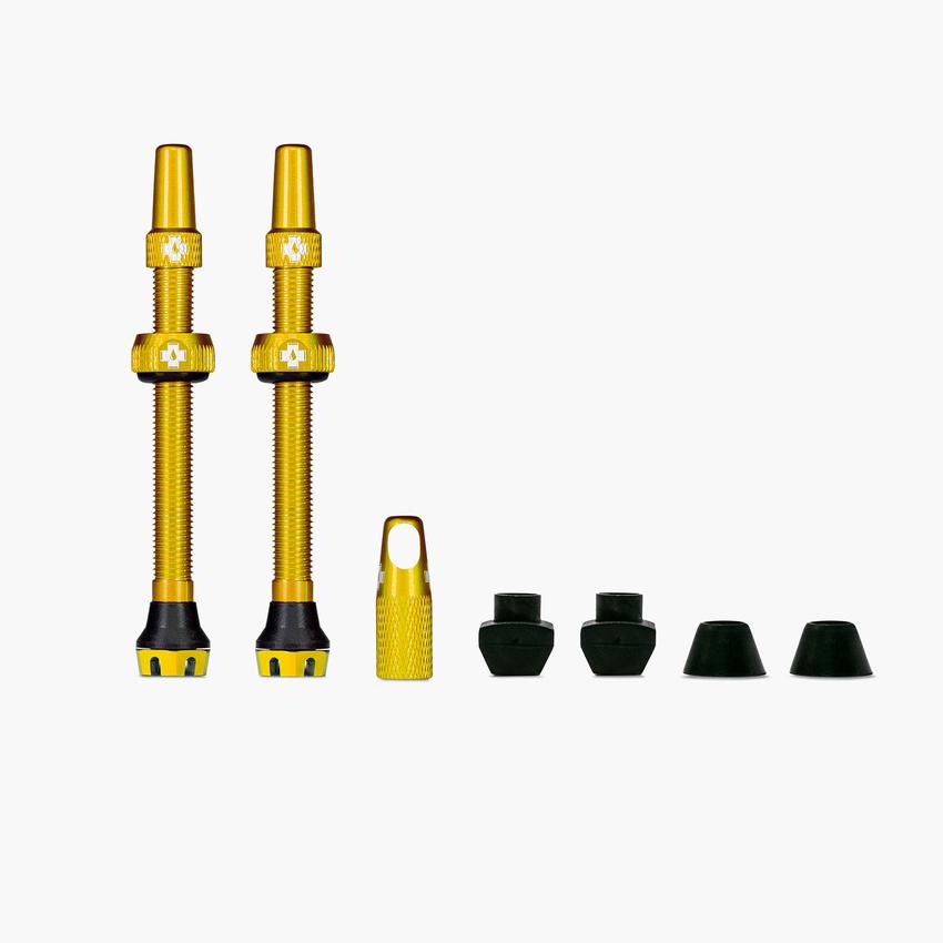 Muc-Off Tubeless Valve Kit V2 44mm Gold